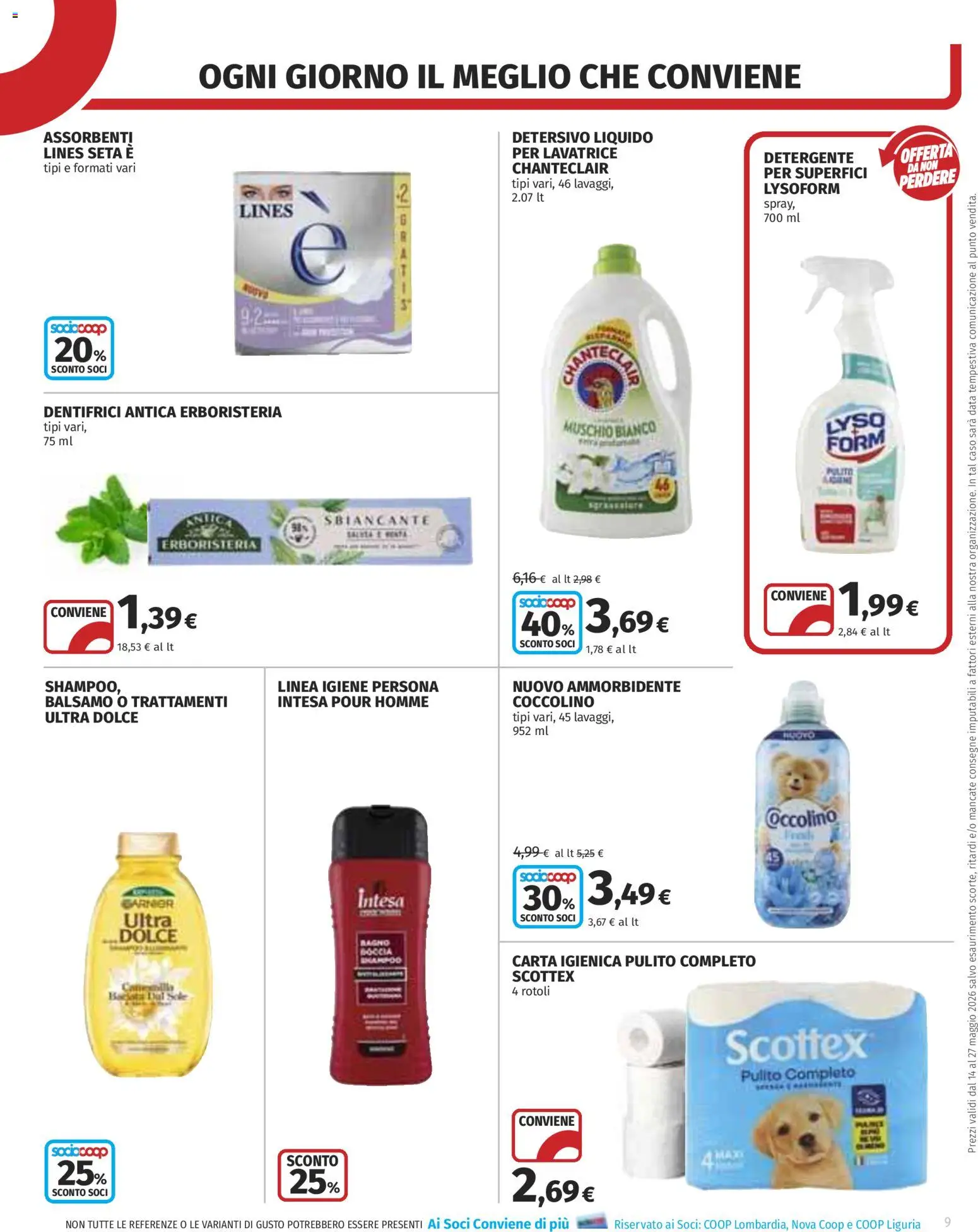 Volantino COOP del 14.05.2026 | Pagina: 9