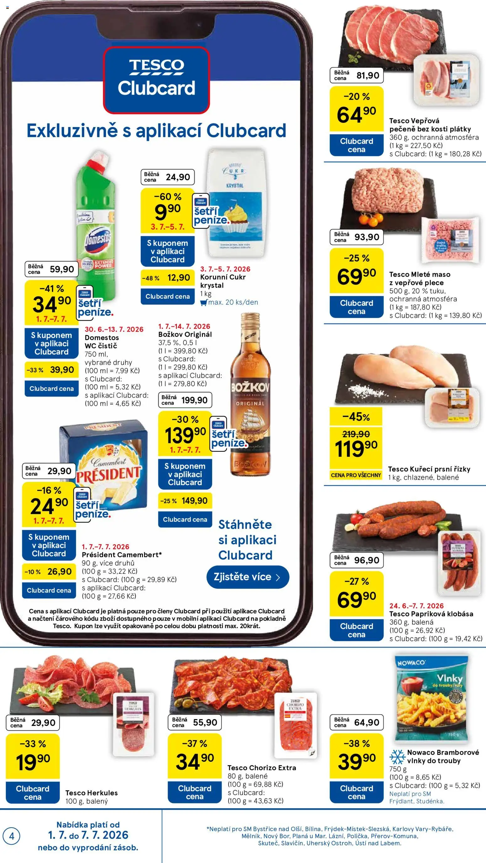 Tesco leták - Supermarket od 01.07.2026 | Strana: 4