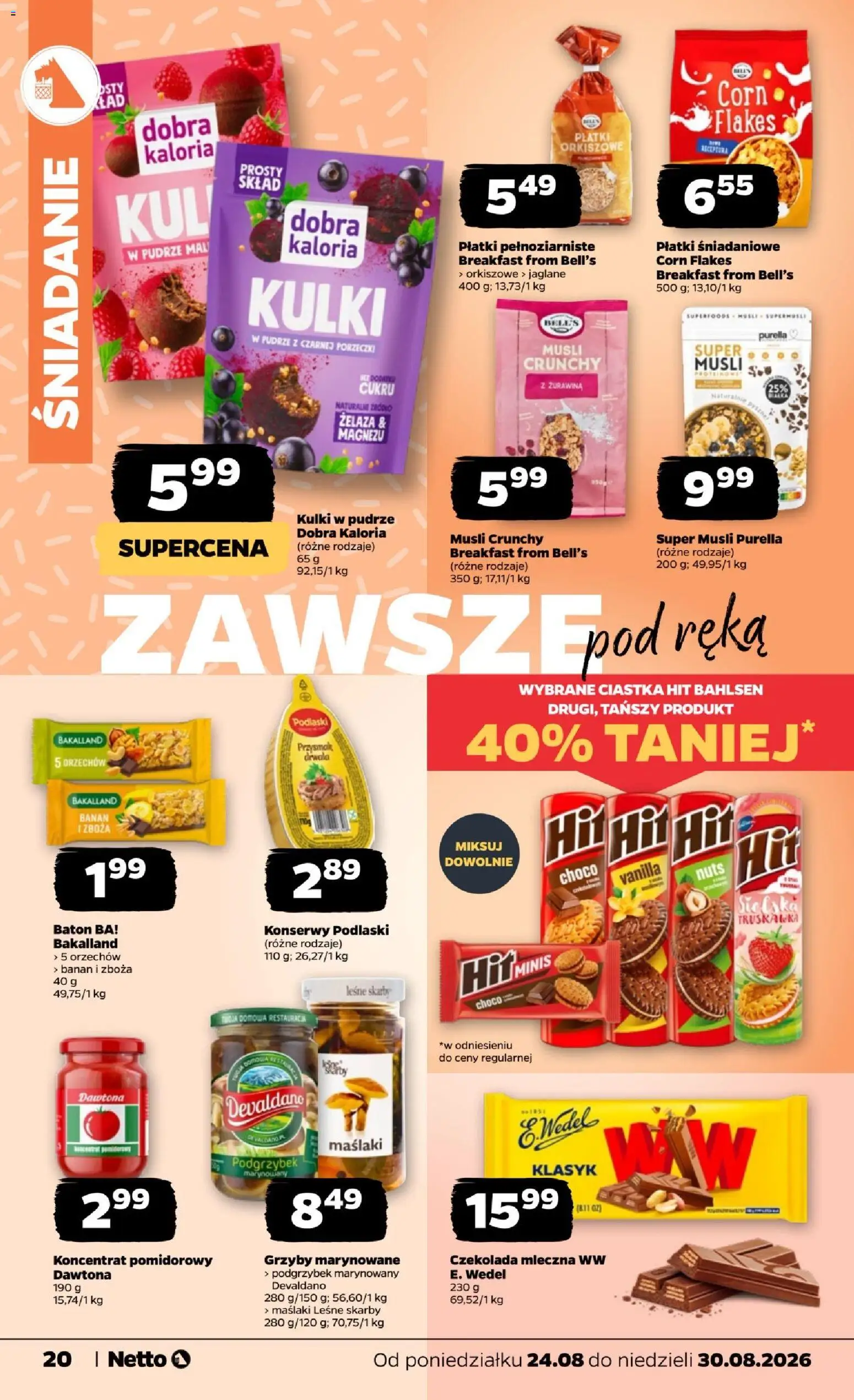 Netto gazetka od poniedziałku od 24.08.2026 | Strona: 20