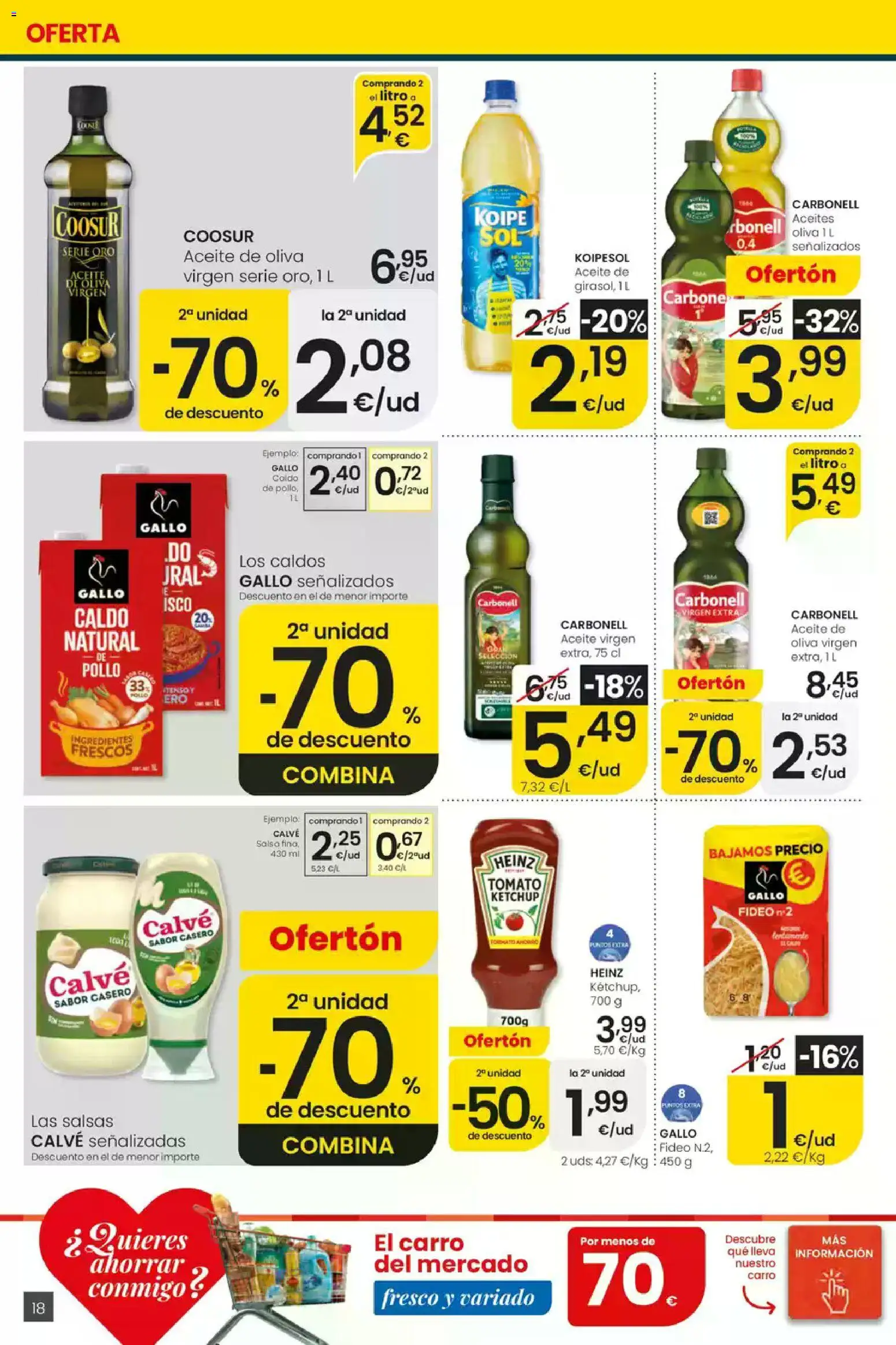 Eroski folleto Center │ válido desde el 16/07/2026 | Página: 18 | Productos: Κρεμάστρα, Aceite, Aceite de oliva