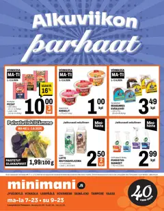 Minimani-mainoslehti voimassa 01.06.2026 alkaen