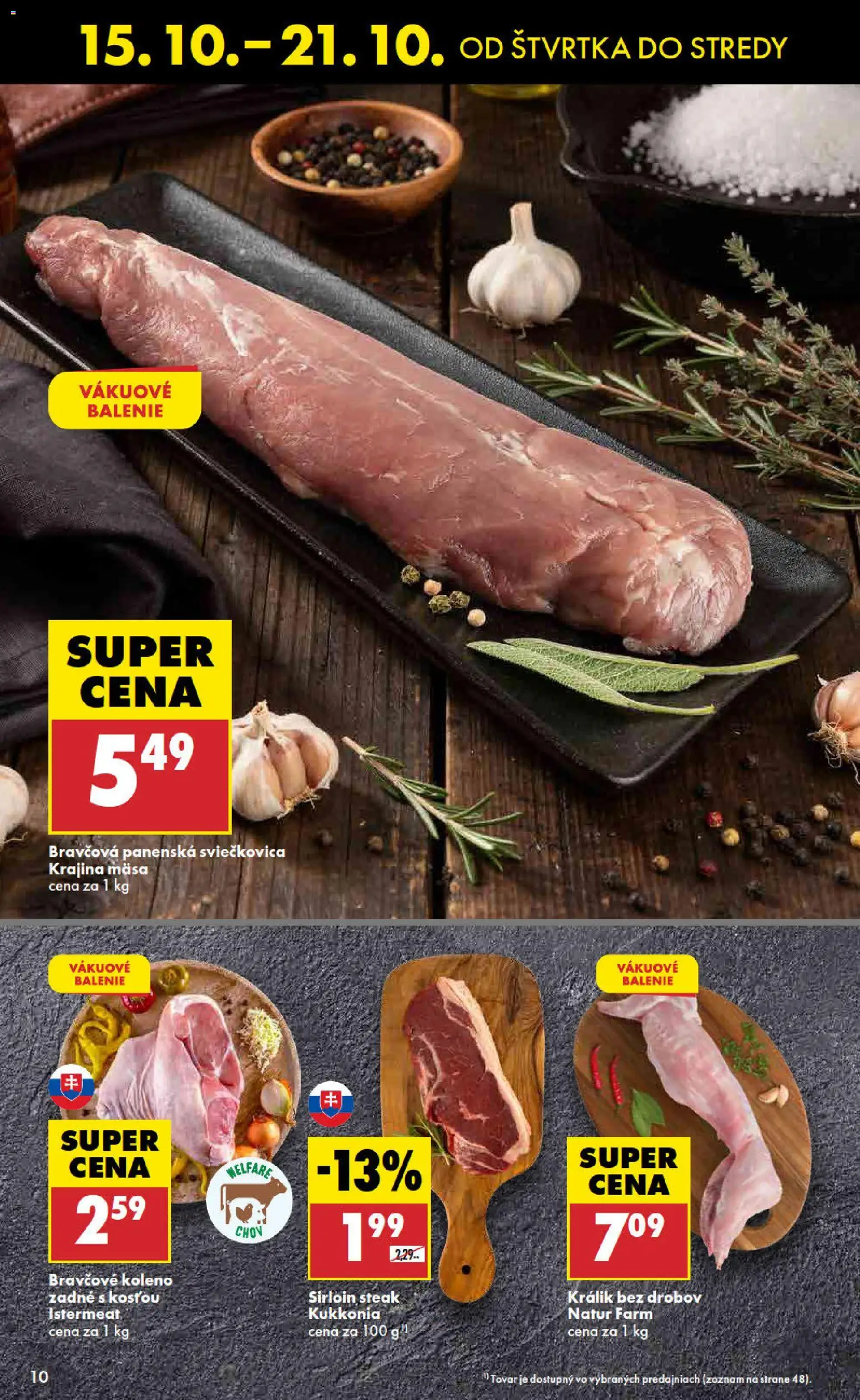 Nové Biedronka akcie – leták je platný od 15.10.2026 | Strana: 10