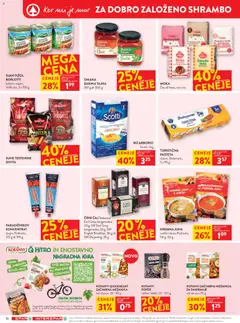 Spar katalog akcije – veljaven od 23.09.2026 | Stran: 22 | Izdelki: Juha, Pašteta, Testenine, Riba