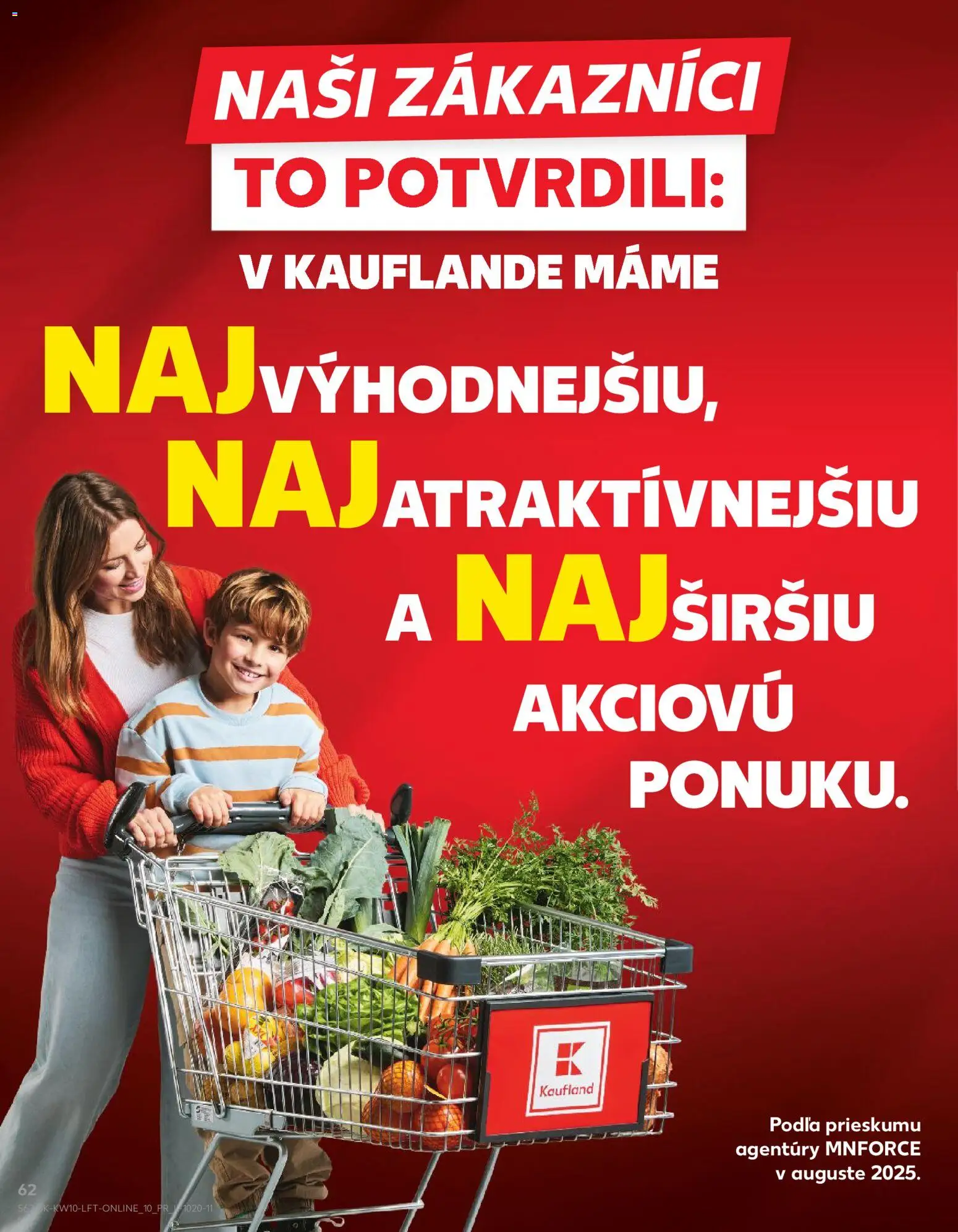 Kaufland SK akciós ujság - amely érvényes a következő dátumtól: 2026.03.05. | Oldal: 62