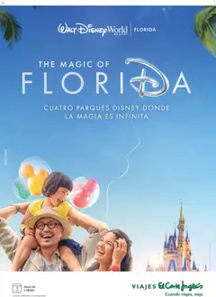 Vista previa Viajes El Corte Inglés Folleto Walt Disney World válido desde el 03/12/2025