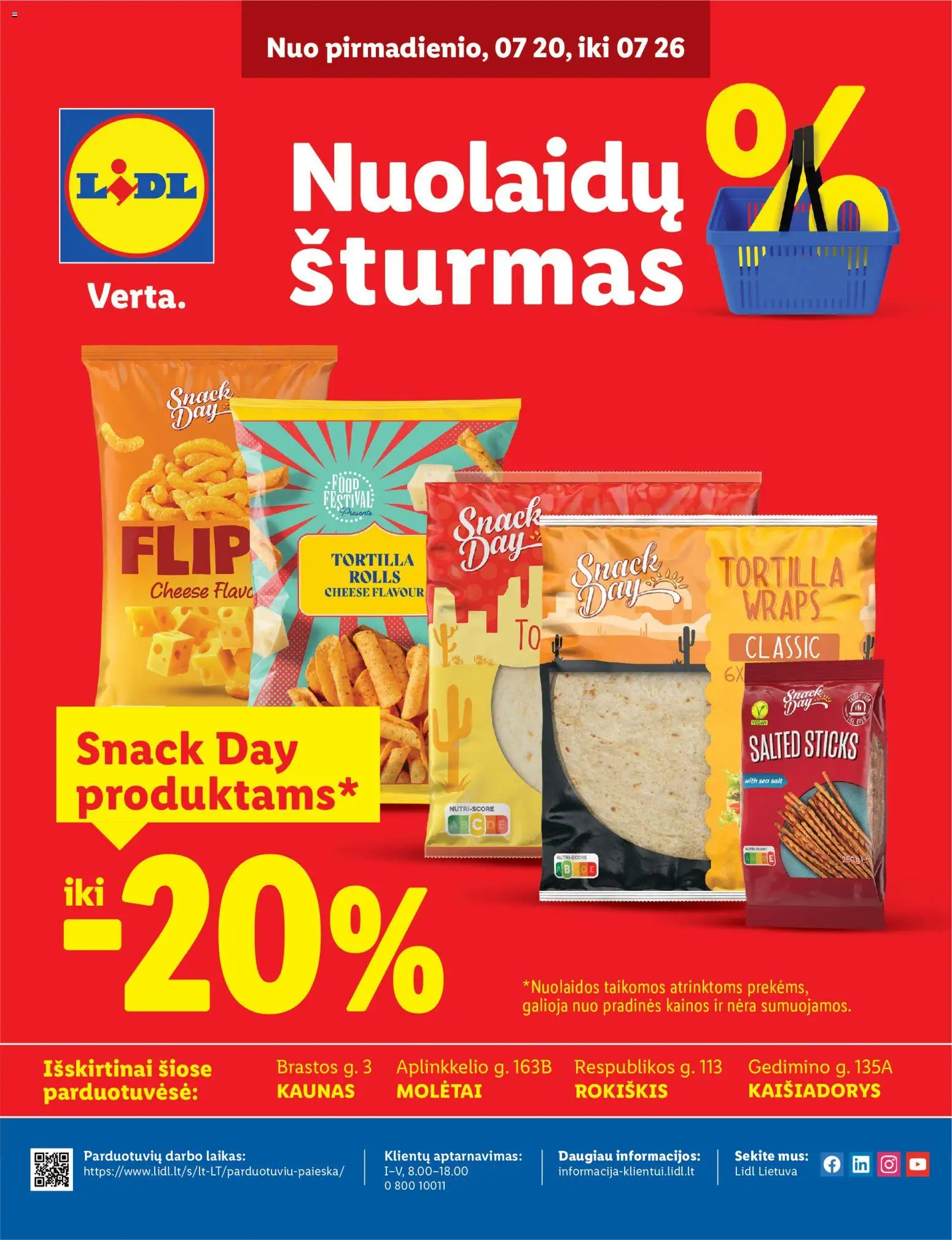 LIDL akcijos nuo 2026.07.20 | Puslapis: 2