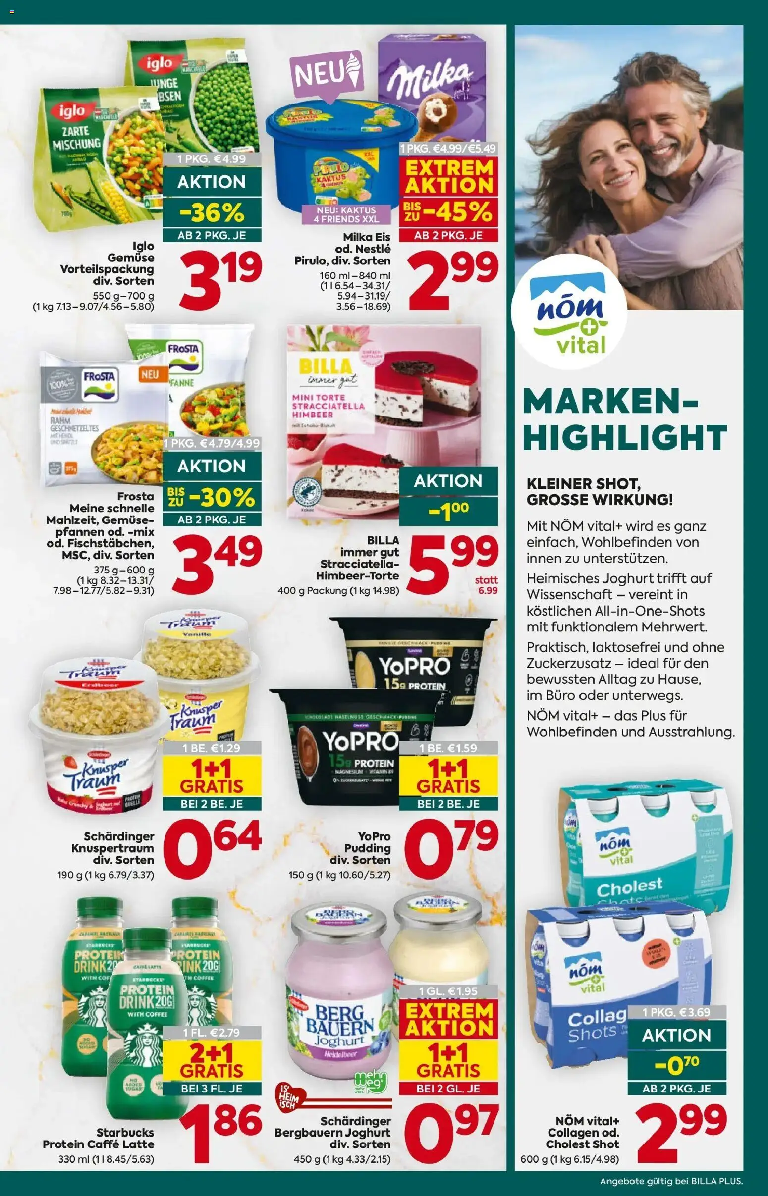 Billa Plus Flugblatt - Steiermark gültig ab 30.04.2026 | Seite: 11 | Produkte: Eis, Gemüse, Joghurt