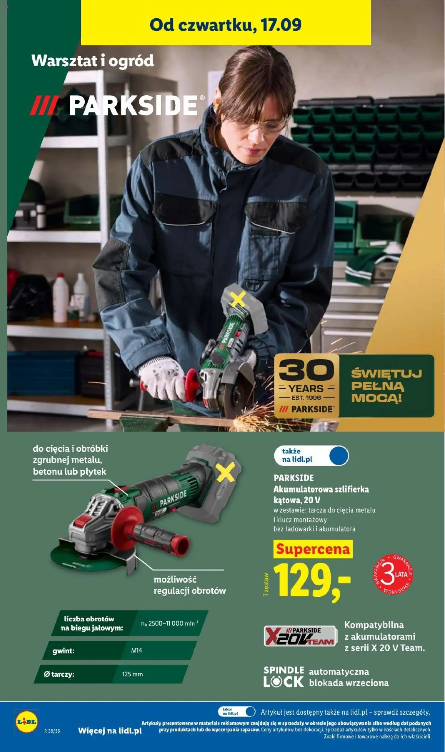 Lidl gazetka od 17.09.2026 | Strona: 36