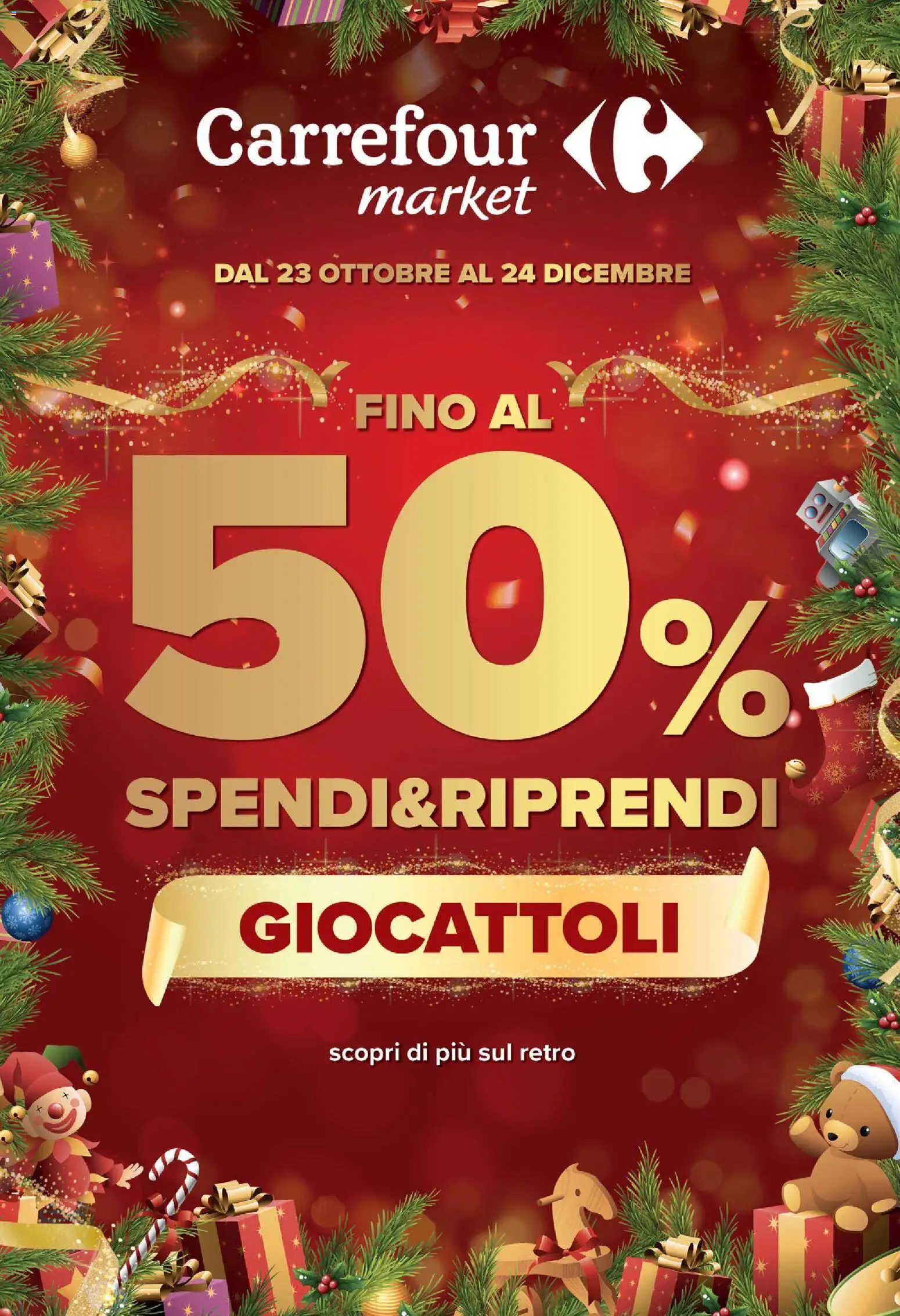 Volantino Carrefour del 23/10/2026 | Pagina: 1 | Prodotti: Giocattoli