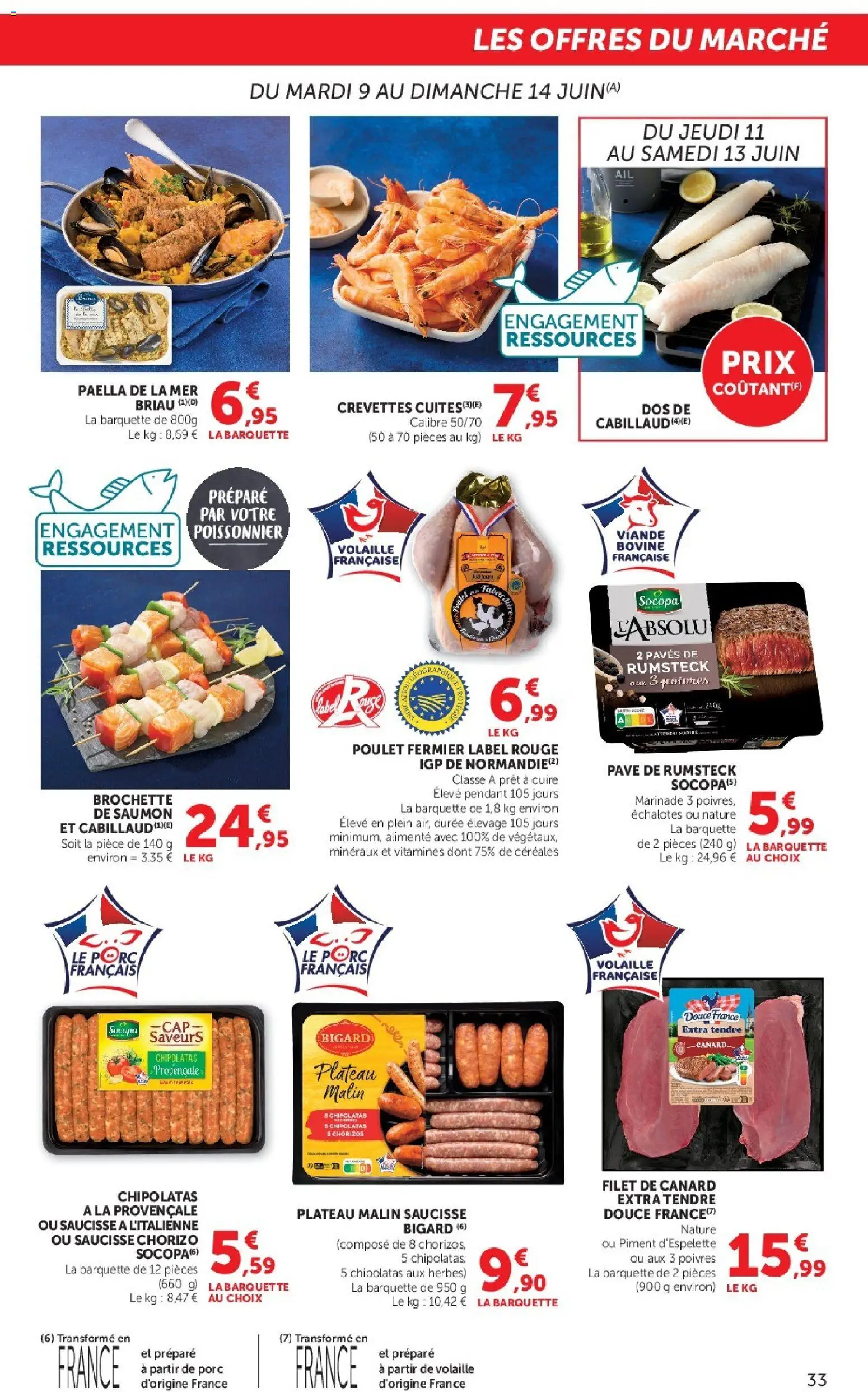 {H1} | Page: 33 | Produits: Chorizo, Volaille, Piment, Viande