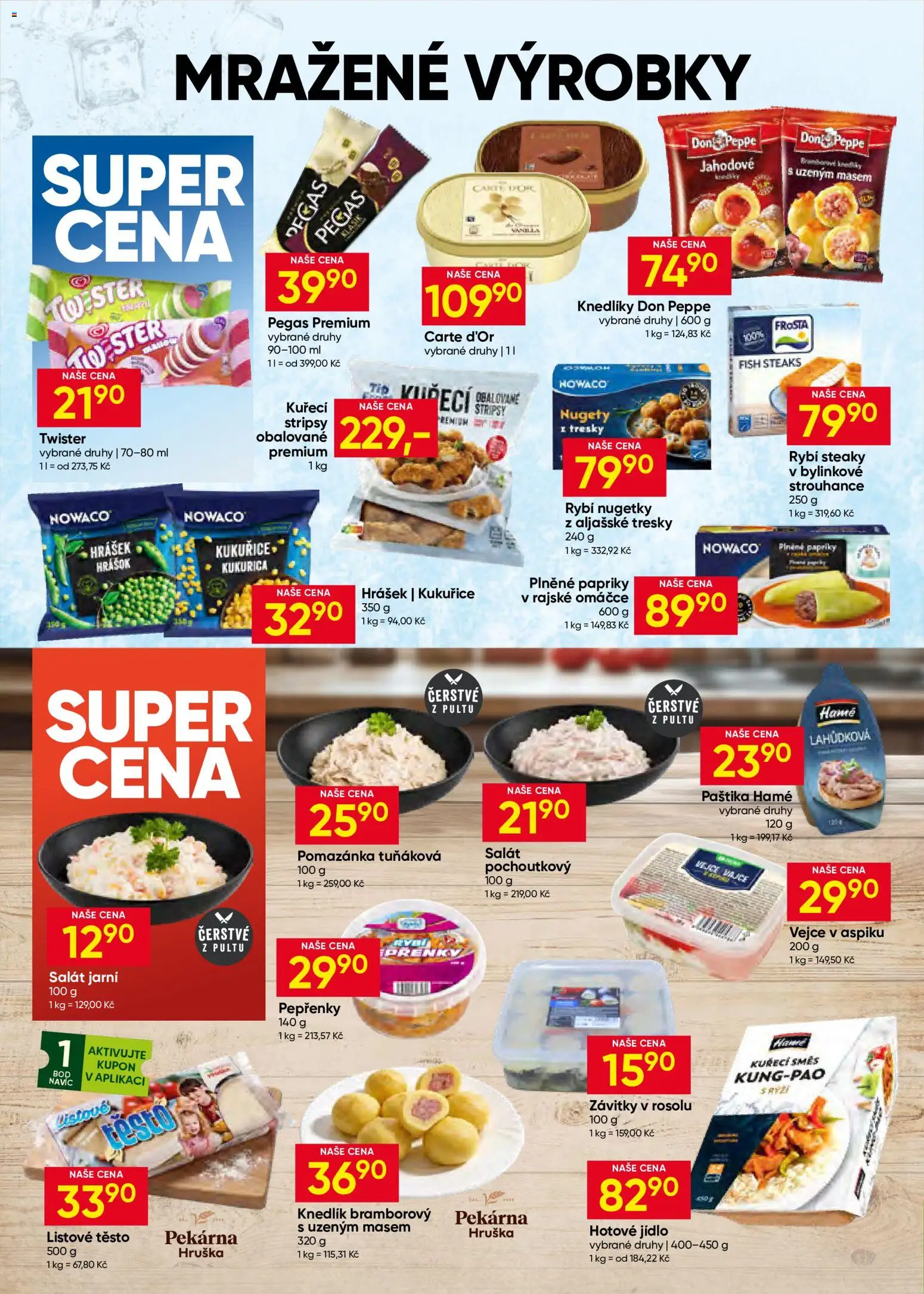 Hruška leták od 22.07.2026 | Strana: 6 | Produkty: Vejce, Pekárna, Pomazánka, Nugety
