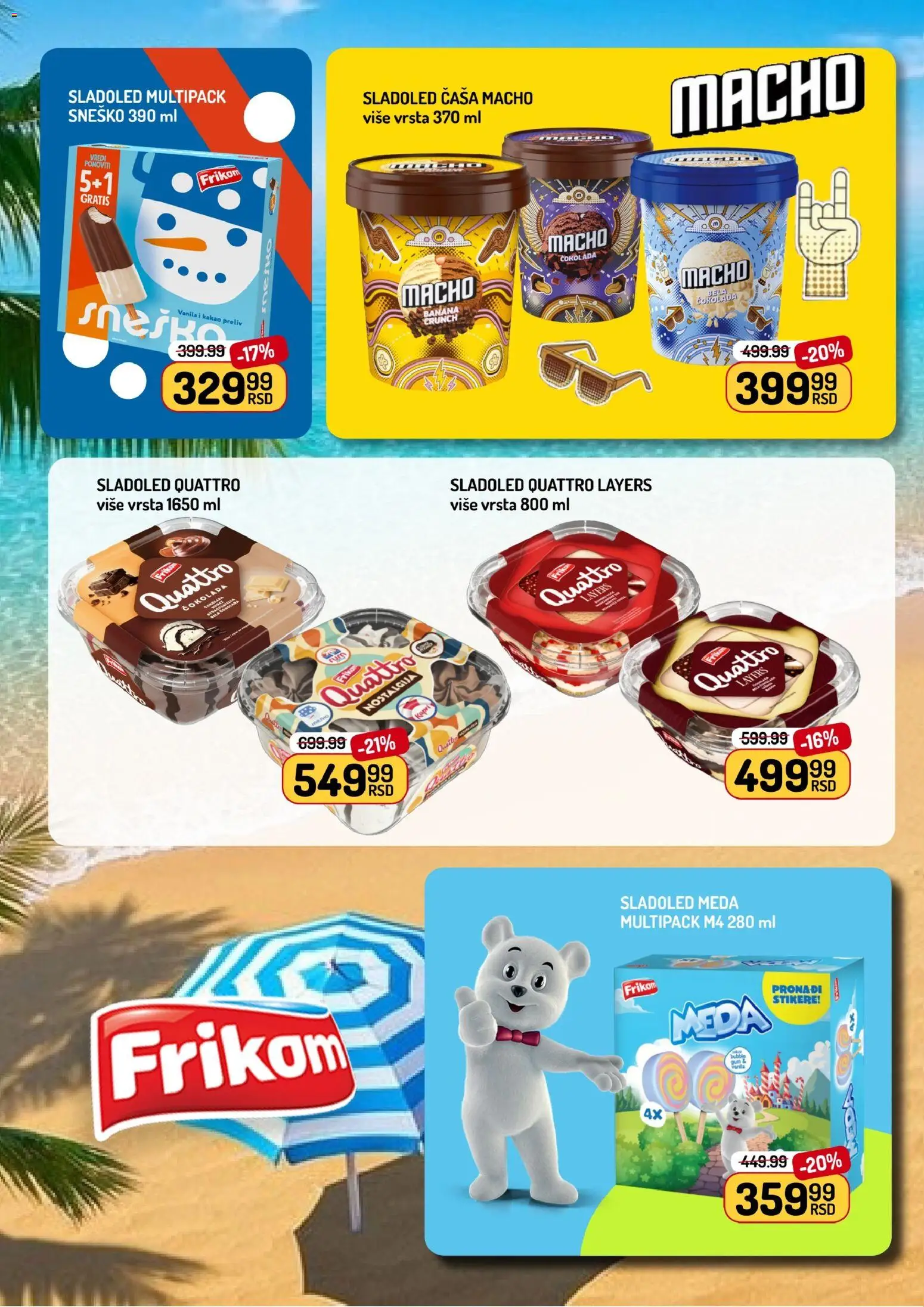 Aman katalog - važi od 20.06.2026 | Strana: 2 | Proizvode: Banana, Sladoled, Čokolada