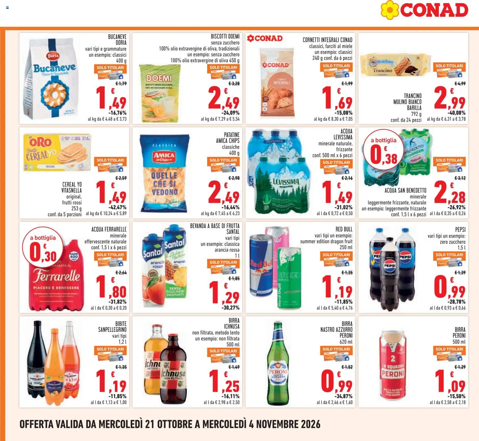 Volantino Conad del 21/10/2026 | Pagina: 20