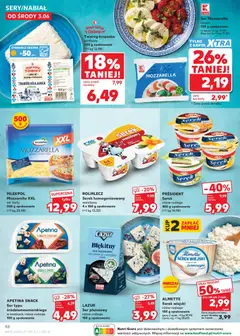 Náhled letáku Kaufland Polsko leták od 03.06.2026 | Strana: 48 | Produkty: Karty, Mozzarella