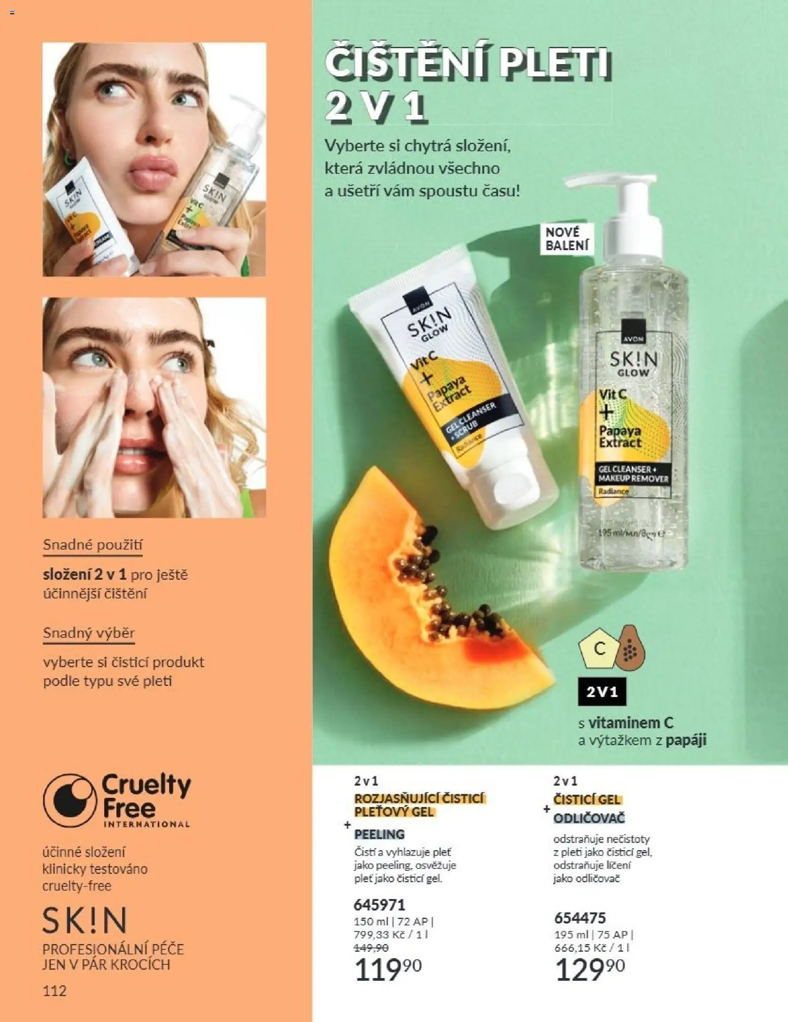 Avon Katalog 08/2026 od 01.08.2026 | Strana: 112 | Produkty: Makeup, Peeling