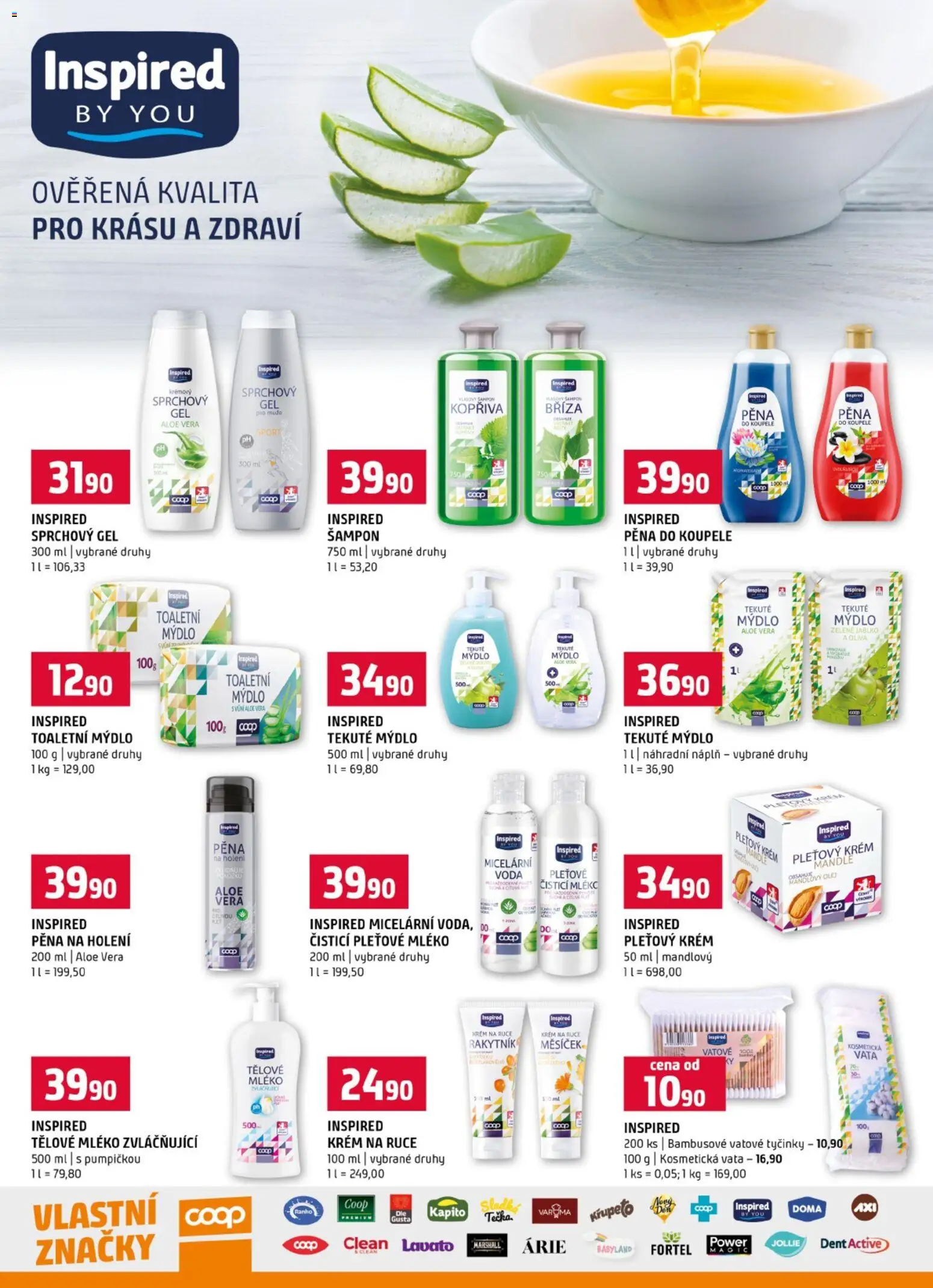 Terno leták - Nabídka pro věrné zákazníky od 17.06.2026 | Strana: 18 | Produkty: Pěna na holení, Sprchový gel, Pěna do koupele, Mléko
