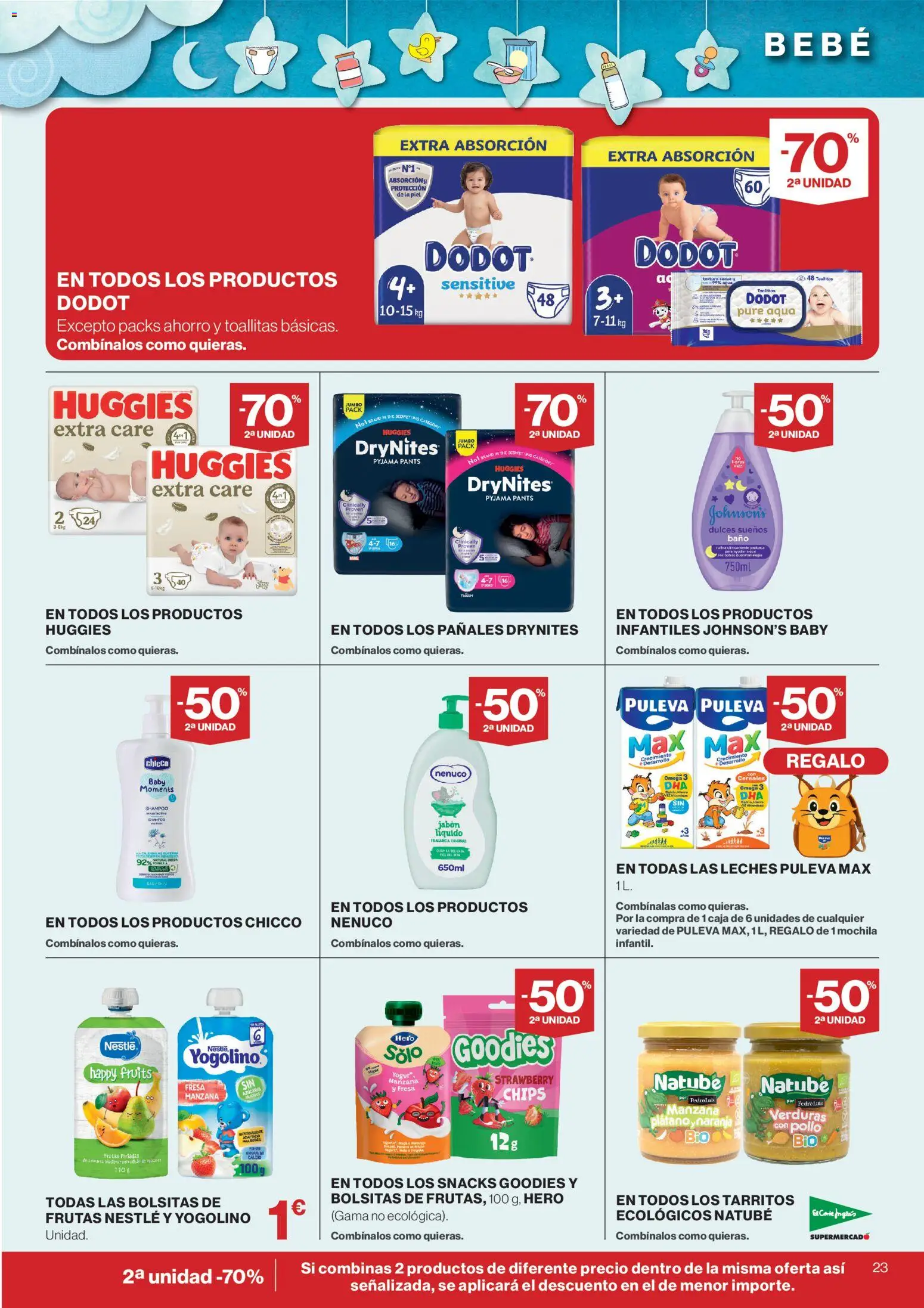 El Corte Inglés ofertas │ válido desde el 10/09/2026 | Página: 23 | Productos: Jabón, Snacks, Dulces, Jabón líquido