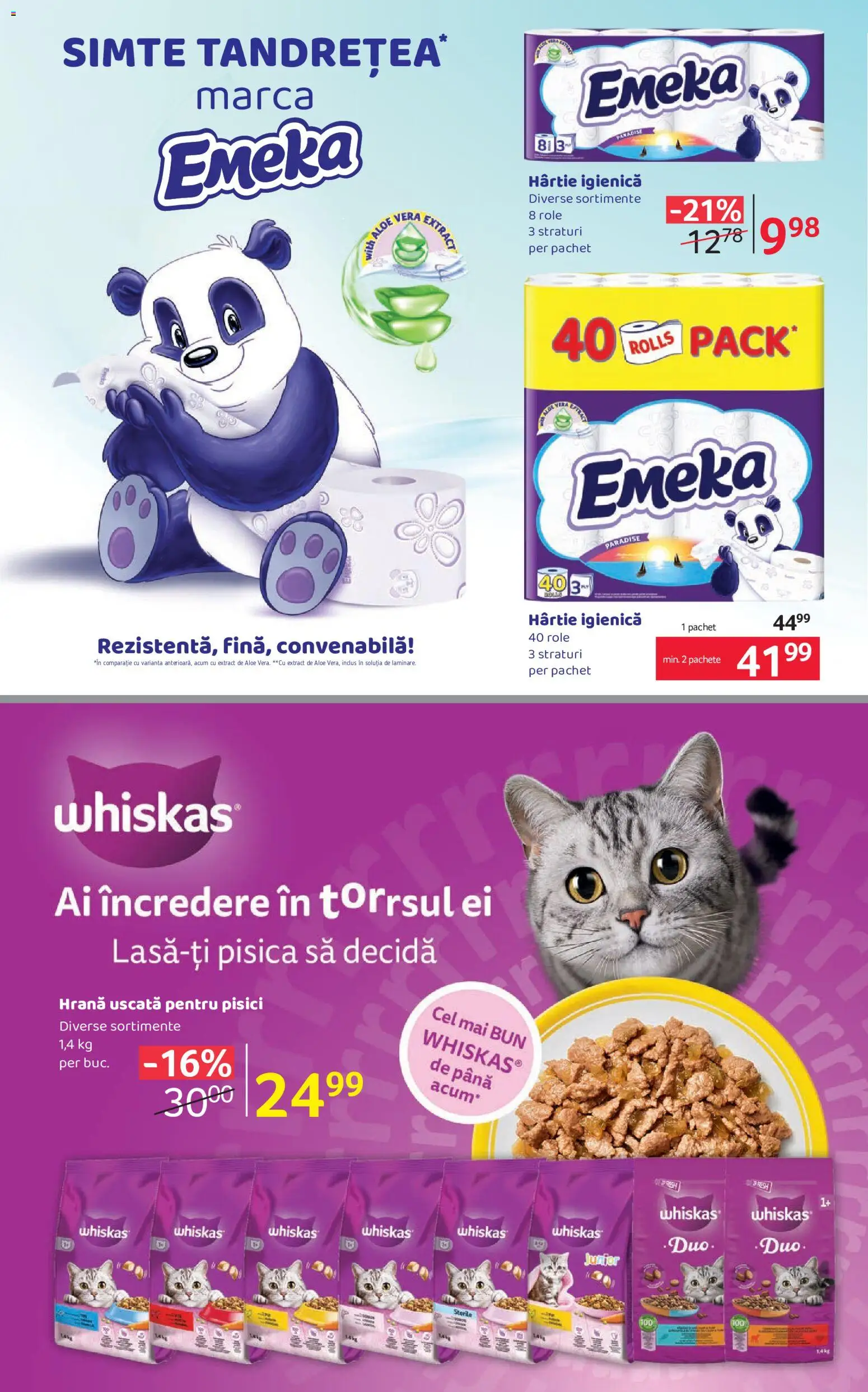 Noul catalog Selgros – valabil de la 18.09.2026 | Pagină: 15 | Produse: Whiskas, Role