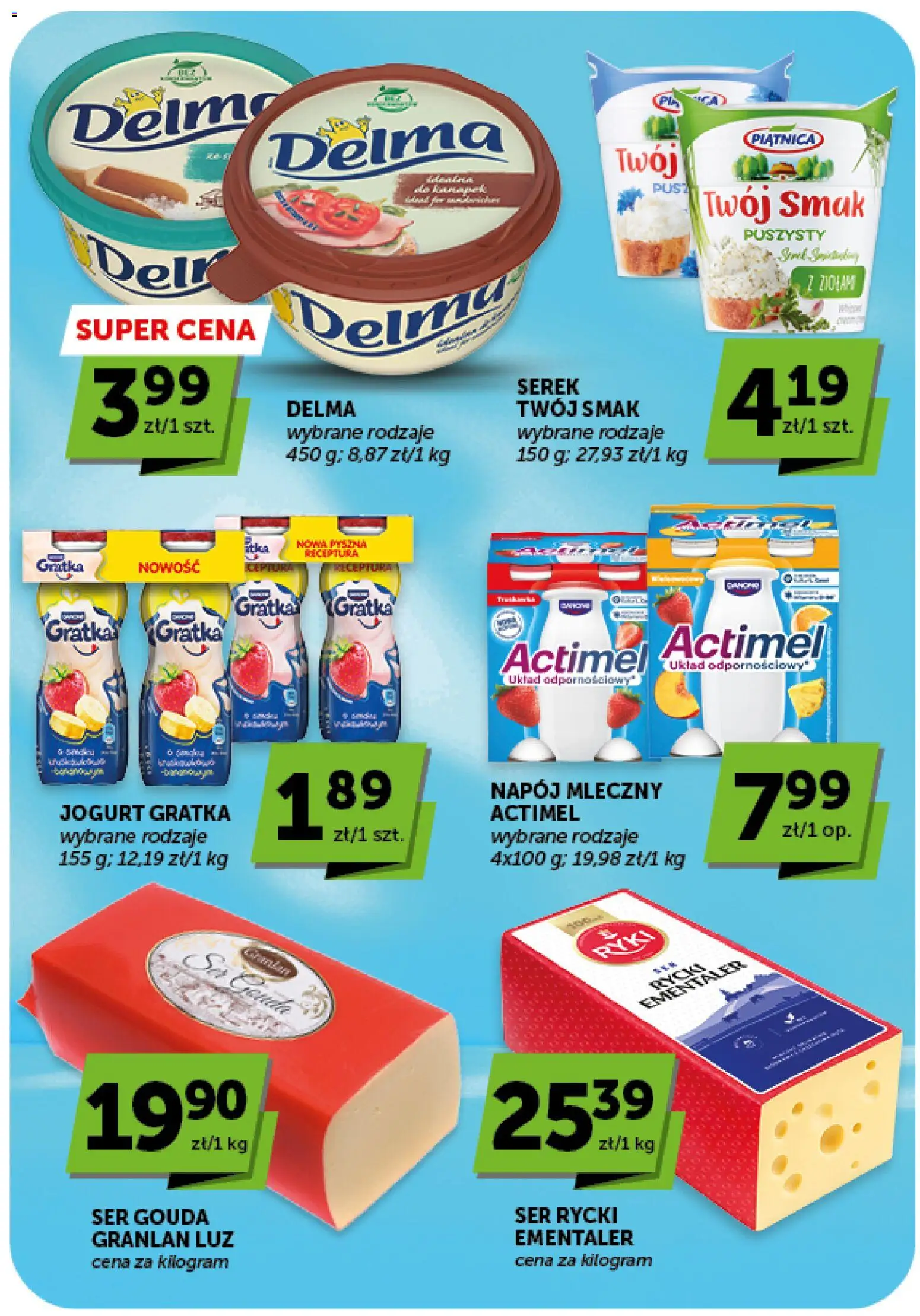 ABC gazetka od 23.07.2026 | Strona: 25 | Produkty: Serek, Ser, Jogurt, Ser gouda
