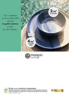 E.Leclerc - Prévisualisation de La coupelle, A bowl. valide à partir de 02/06/2026 | Page: 36