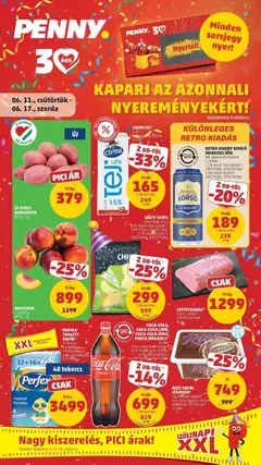 Penny aktuális akciós újság - amely érvényes a következő dátumtól: 11.06.2026