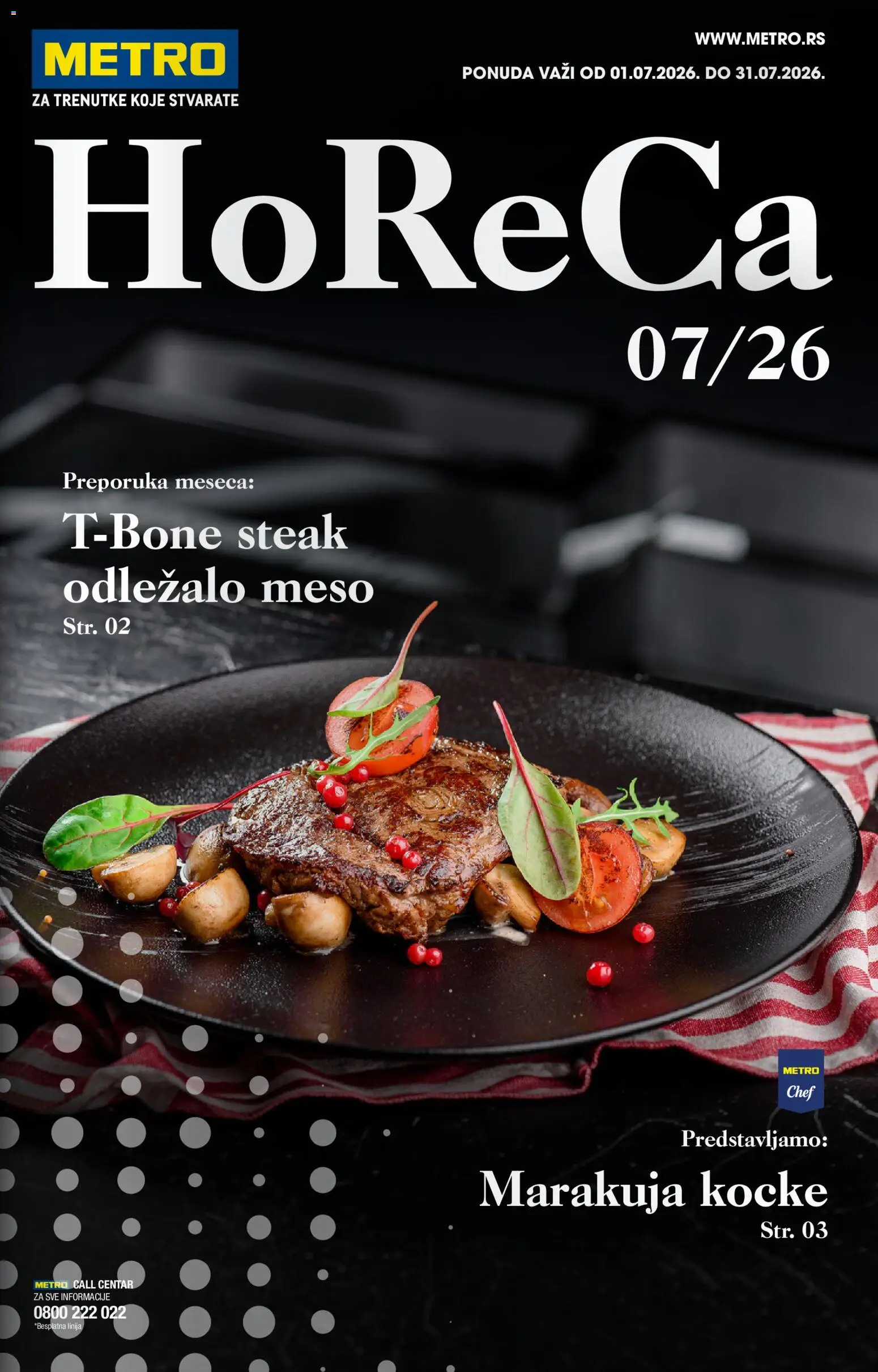 Metro katalog - važi od 01.07.2026 | Strana: 1