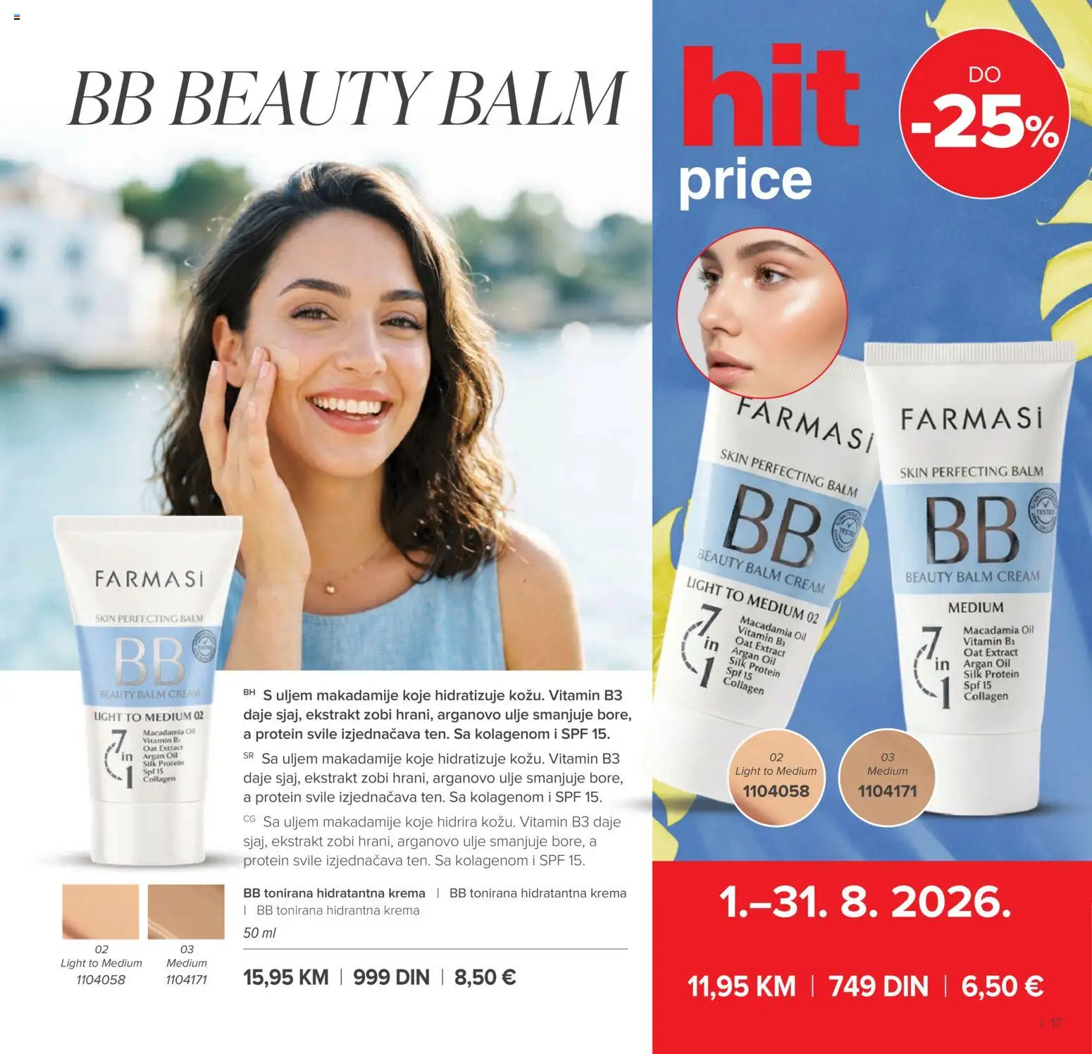 Farmasi katalog - važi od 01.07.2026 | Strana: 17