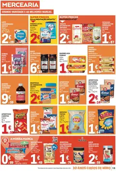 Pré-visualização E.Leclerc folheto válido de 09/07/2026 | Página: 15 | Produtos: Farinha láctea, Leite condensado, Nestlé, Açúcar