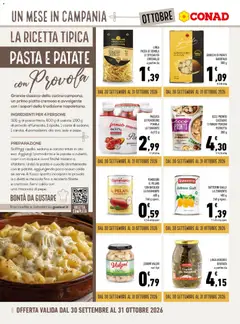 Anteprima del volantino IL PELATO CON BASILICO, POMODORI IL PELATO CON BASILICO LA FIAMMANTE 400 g valido a partire dal 30/09/2026 | Pagina: 8 | Prodotti: Pomodoro, Sedano, Ingredienti, Semola