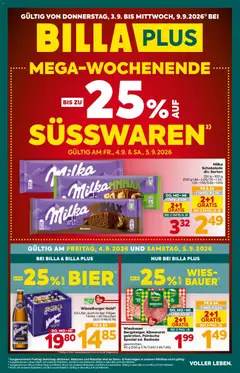 Billa Plus Flugblatt ab 03.09.2026 gültig
