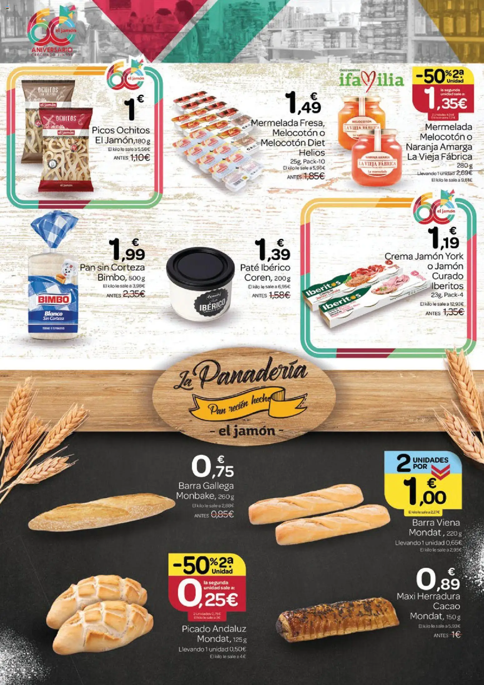 Supermercados El Jamón folleto │ válido desde el 27/08/2026 | Página: 26 | Productos: Jamón, Paté, Crema, Cacao