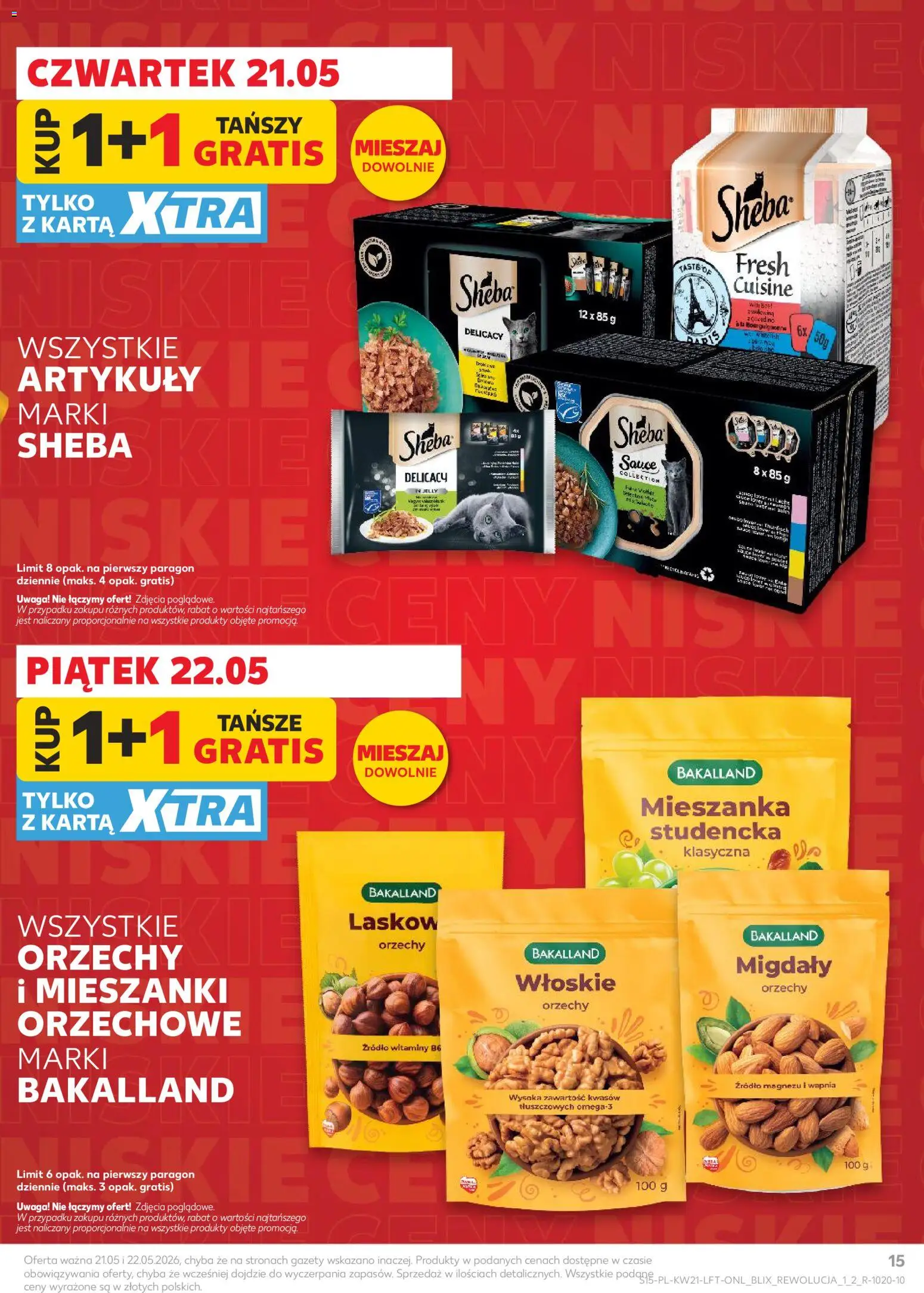 Kaufland Polsko leták od 21.05.2026 | Strana: 15 | Produkty: Sheba