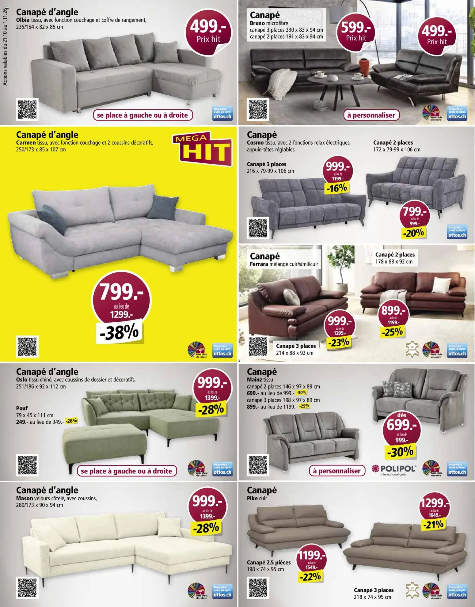 Otto's aktionen FR – gültig ab 21.10.2026 | Seite: 16 | Produkte: Pouf