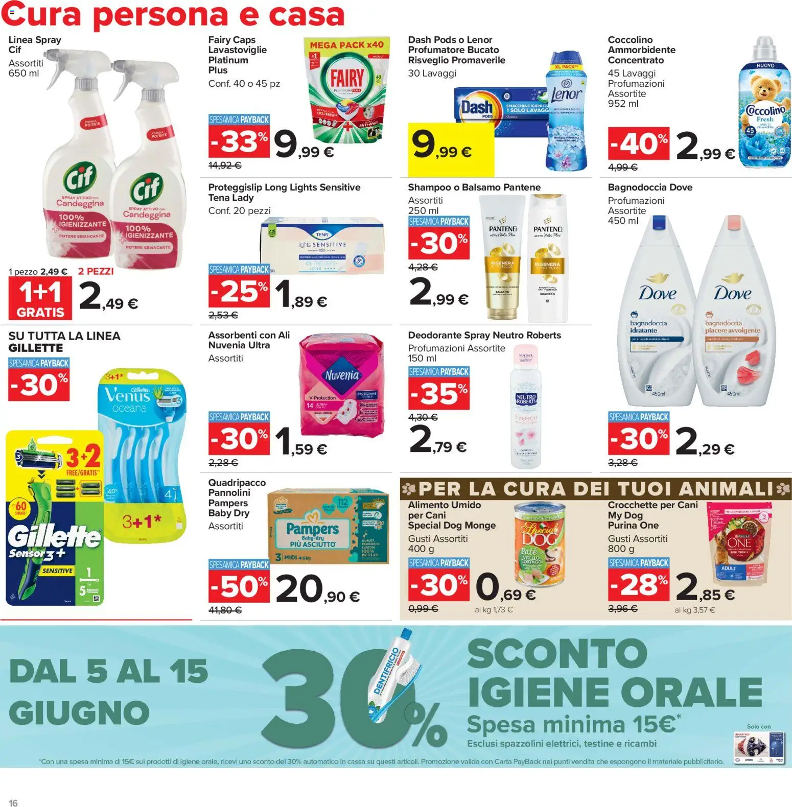 Volantino Carrefour del 05.06.2026 | Pagina: 16