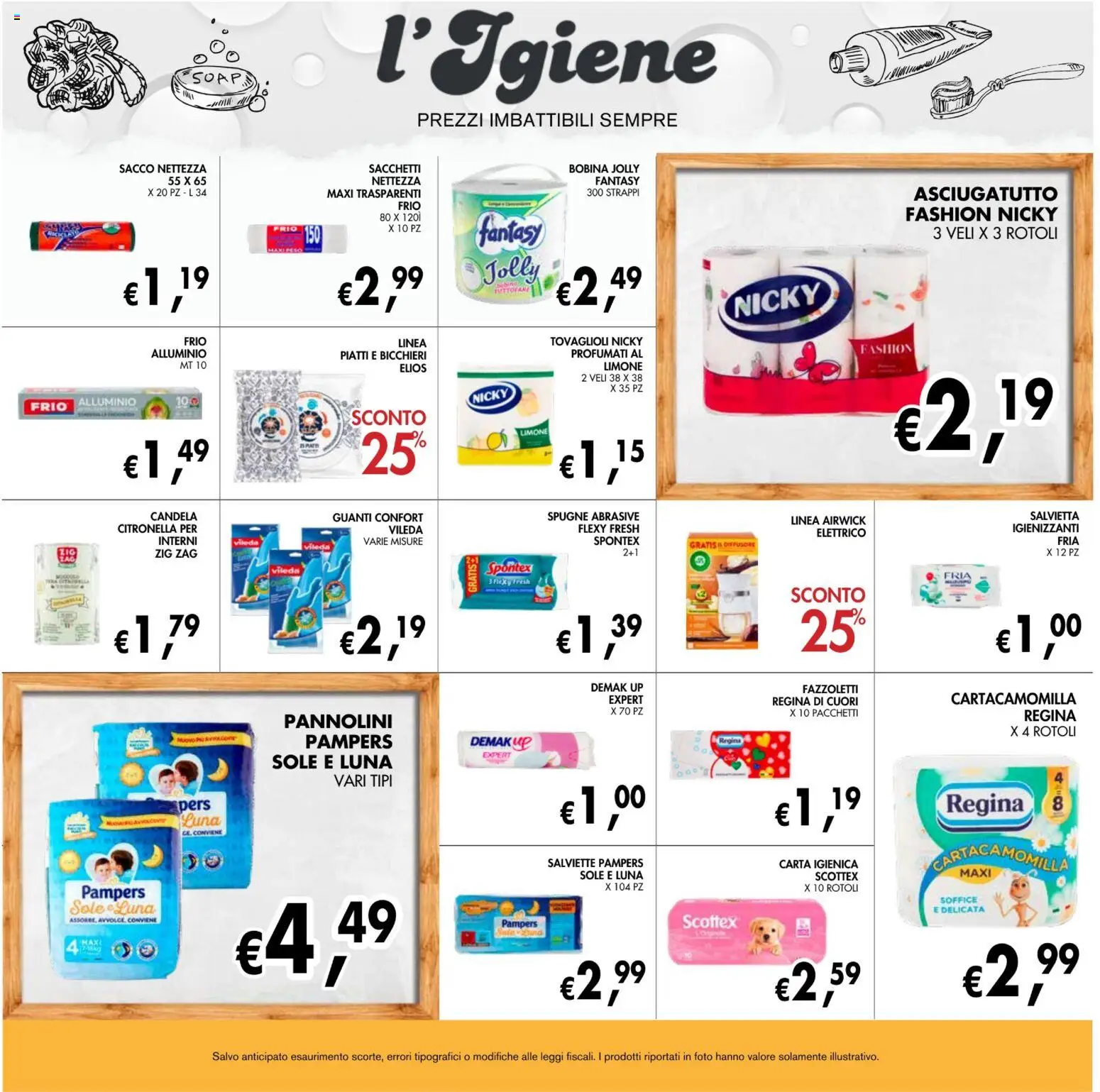 Volantino Coal del 02/07/2026 | Pagina: 23 | Prodotti: Limone, Guanti, Asciugatutto, Alluminio
