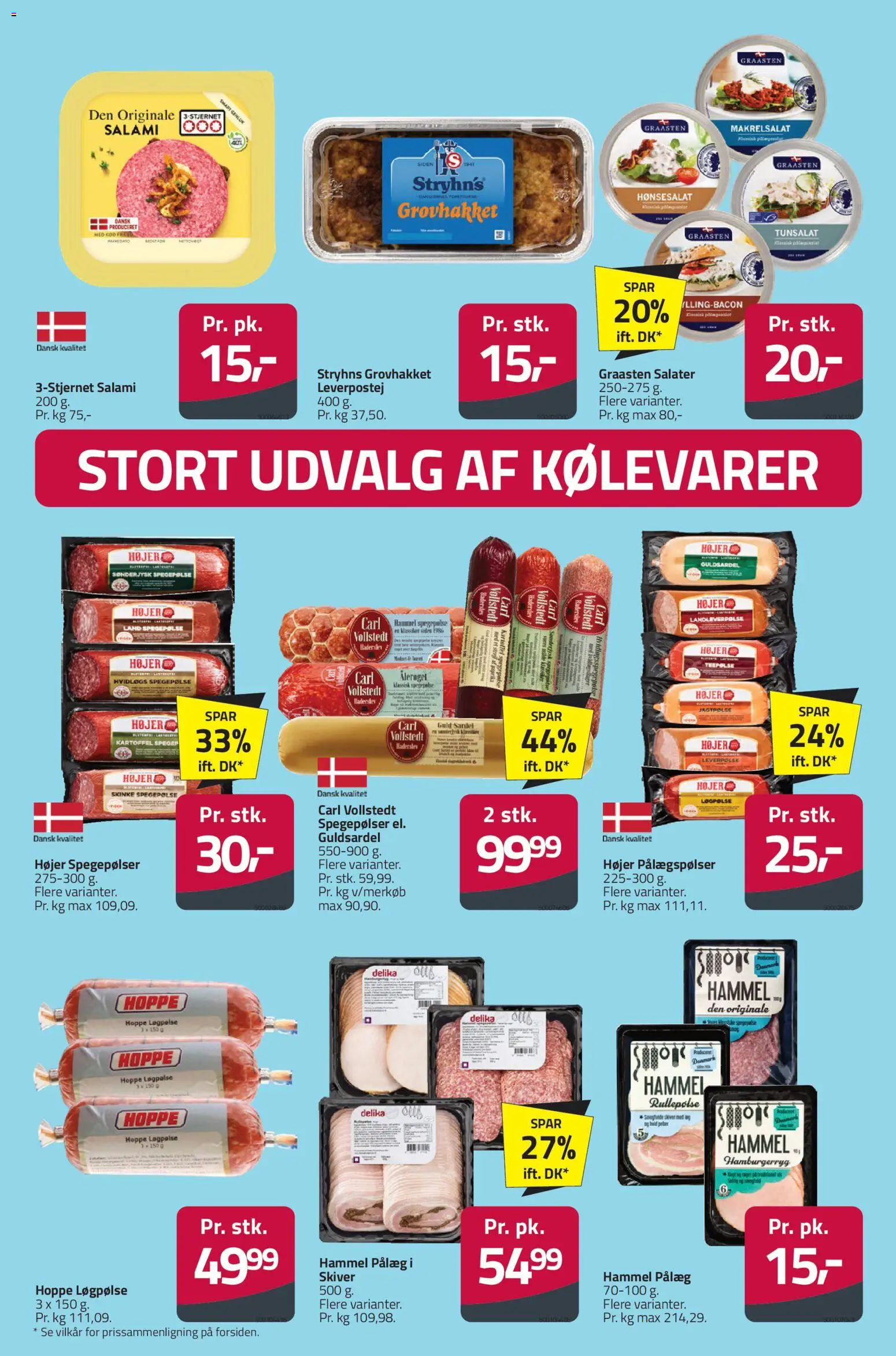 Fleggaard tilbudsavis – gyldig fra 05/08/2026 | Side: 42 | Produkter: Salami, Pålæg, Spegepølse, Leverpostej