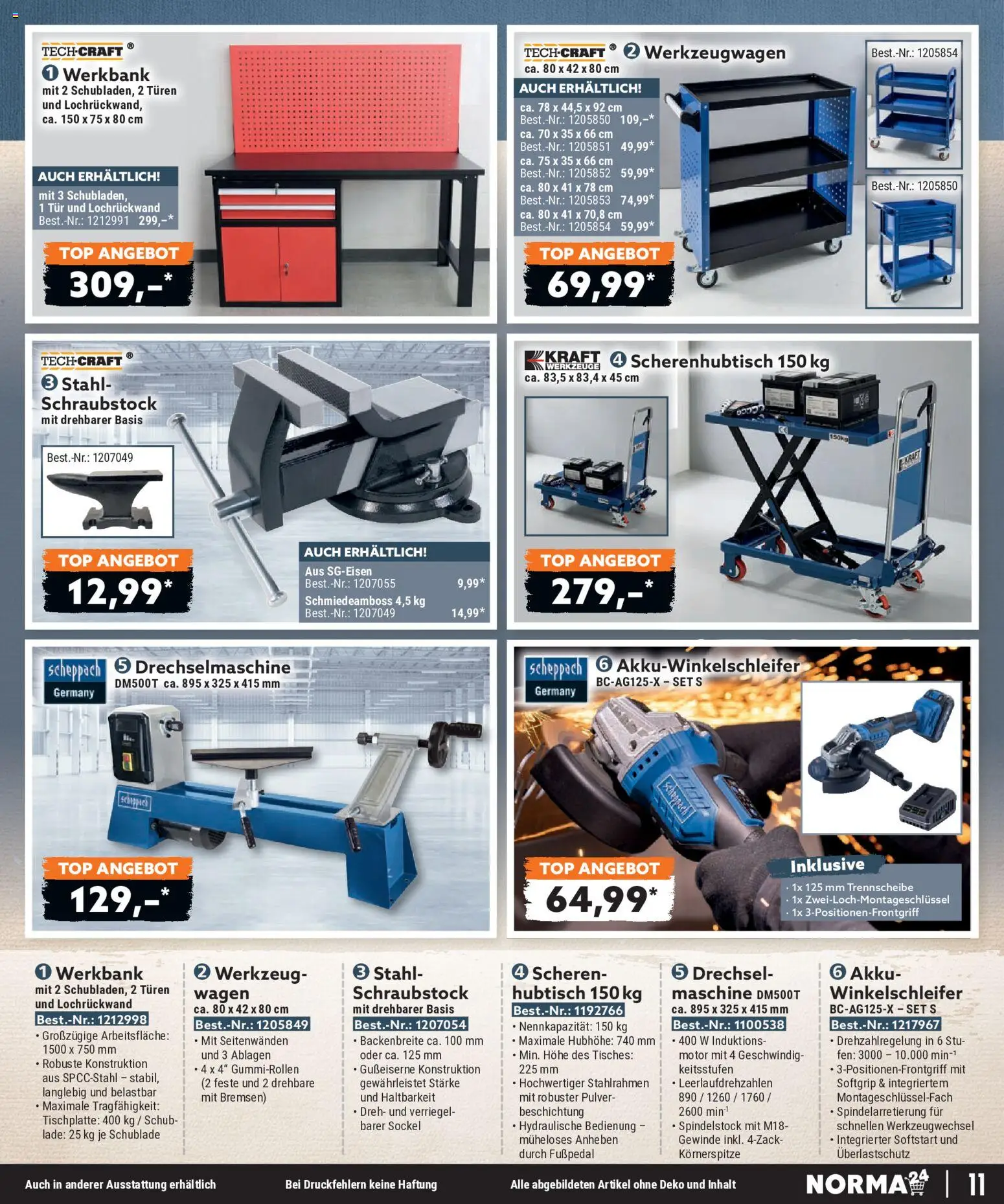 Norma Bestellmagazin Mai 2026 – gültig ab 08.05.2026 | Seite: 11