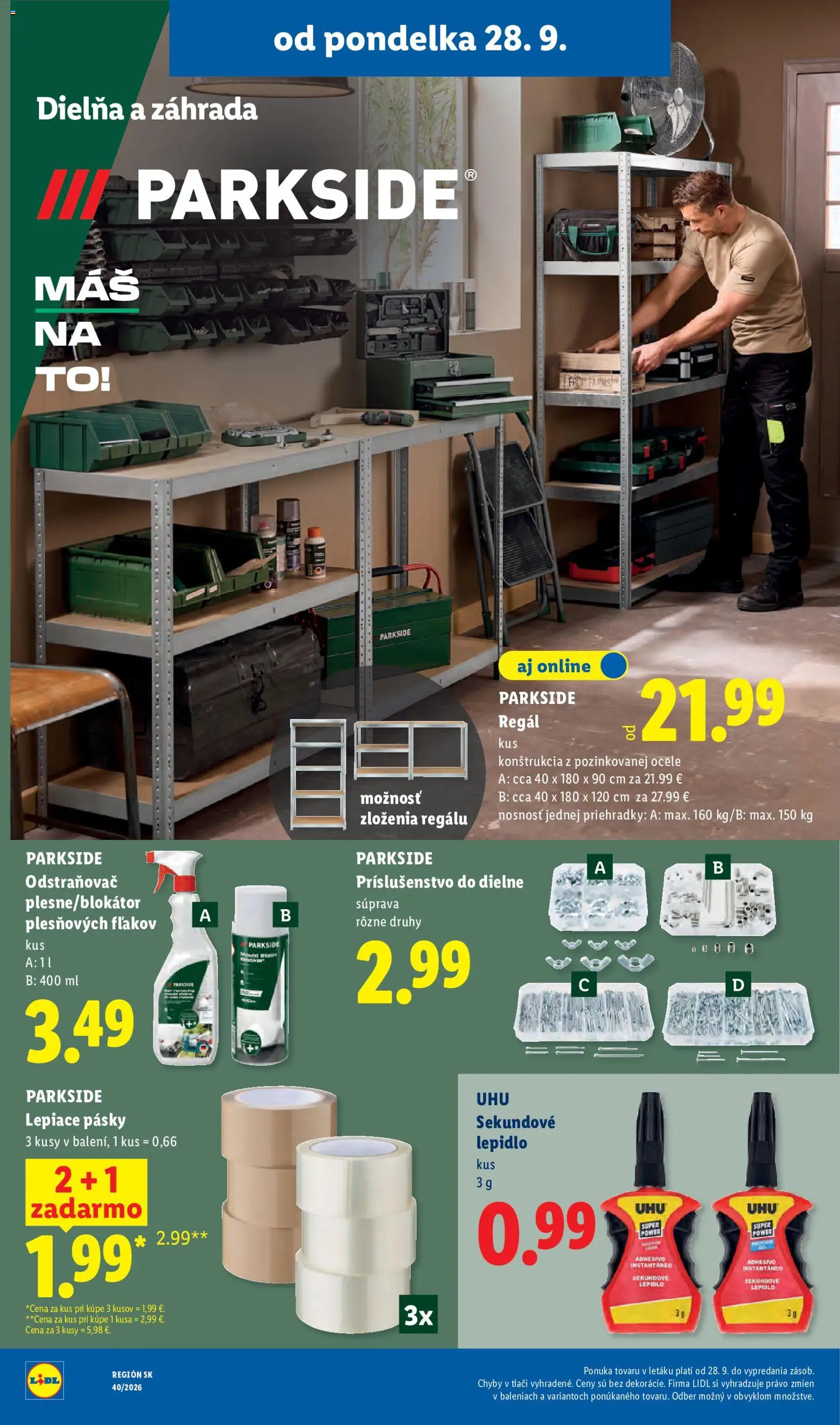 Nové Lidl akcie – leták je platný od 28.09.2026 | Strana: 58