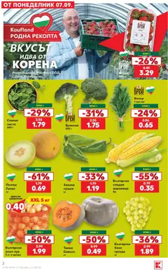 Преглед на Кауфланд Cедмична брошура - Офертите са валидни от 07.09.2026 | Страница: 2