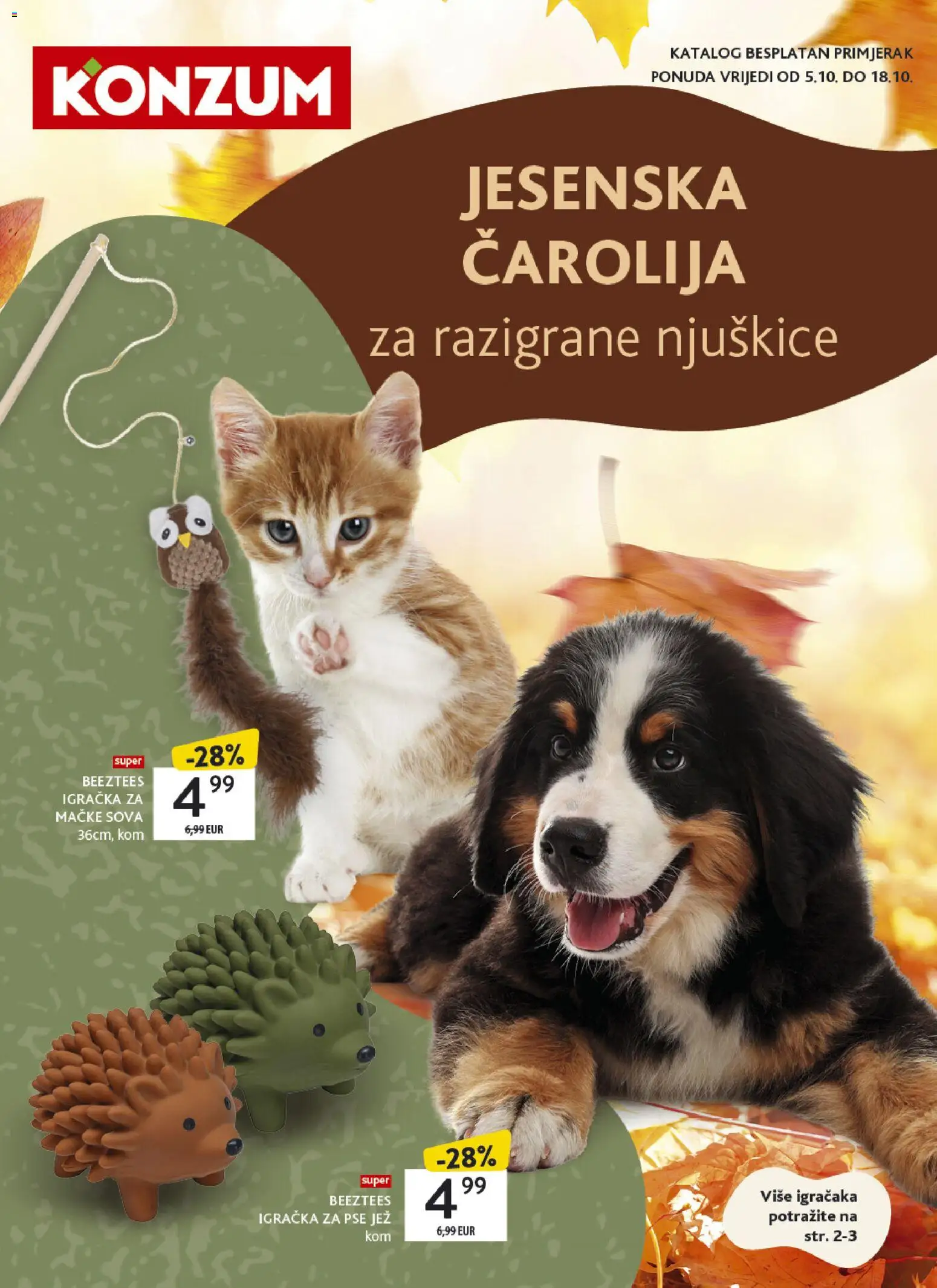 Konzum HR akciós ujság - amely érvényes a következő dátumtól: 2026.10.05. | Oldal: 1