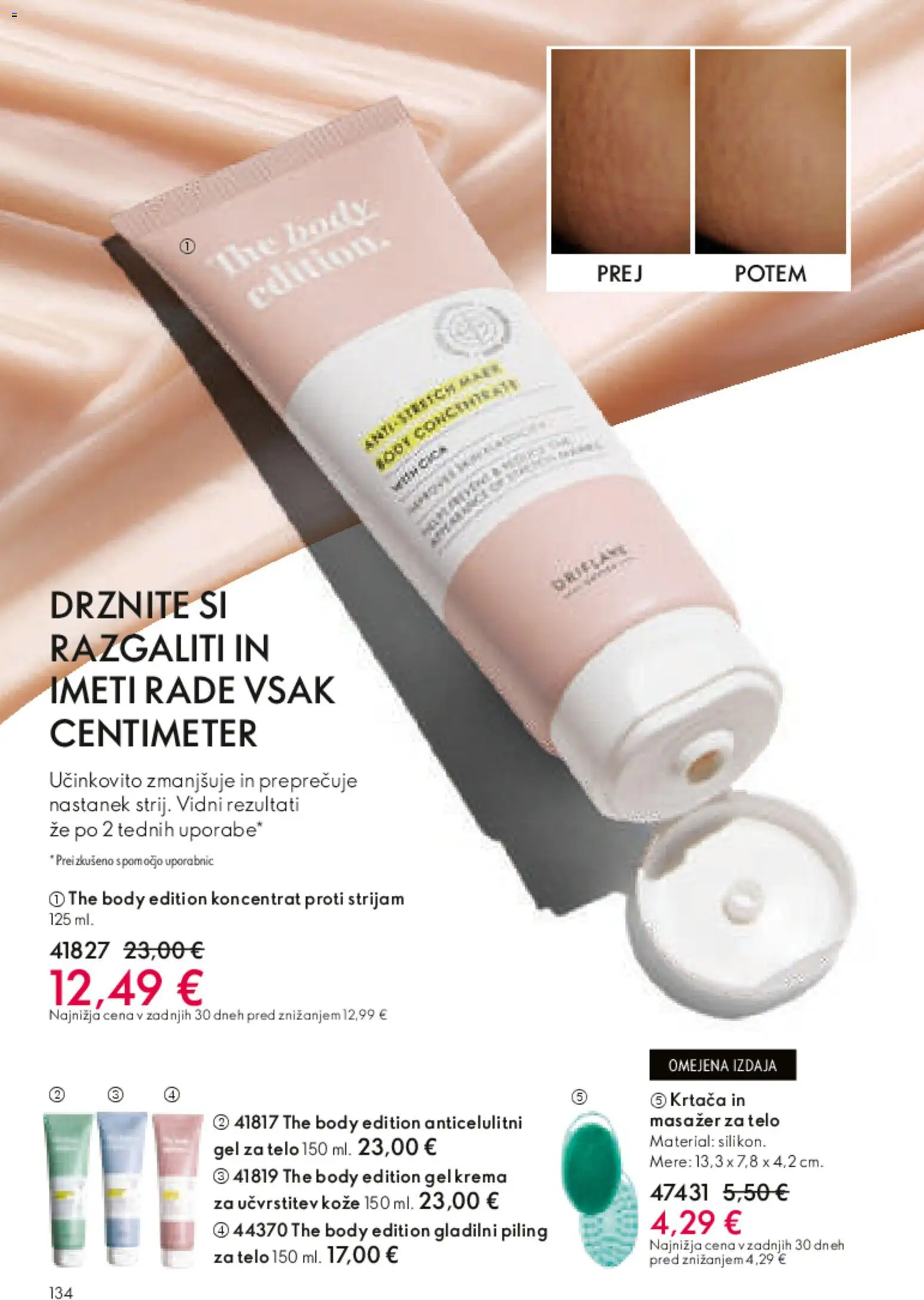 Novi Oriflame katalog ponudbe – veljaven od 01.04.2026 | Stran: 133 | Izdelki: Krtaca, Krema, Piling