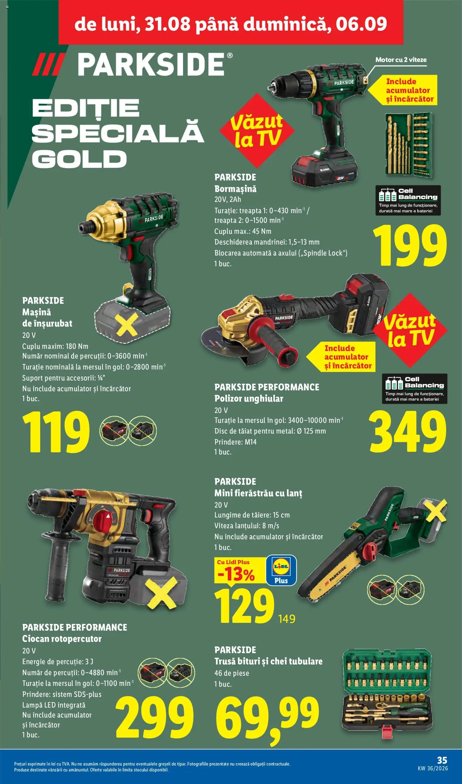 Noul catalog Lidl – valabil de la 31.08.2026 | Pagină: 35
