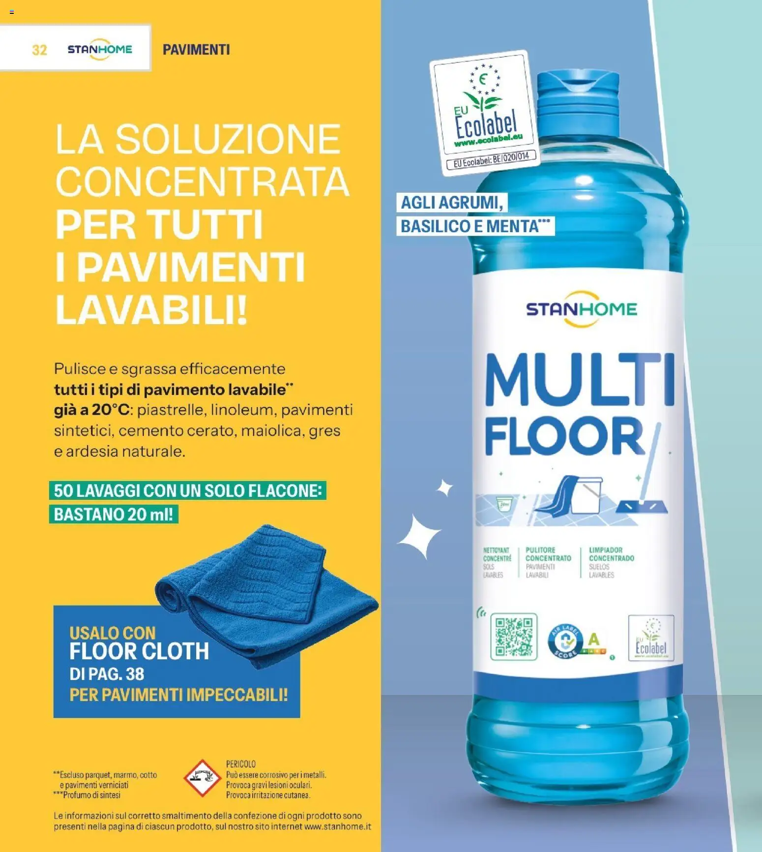Volantino Stanhome del 08/09/2026 | Pagina: 33 | Prodotti: Pavimento, Basilico, Menta, Profumo
