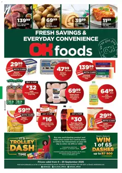OK Foods specials catalogue – valid from 09/09/2026