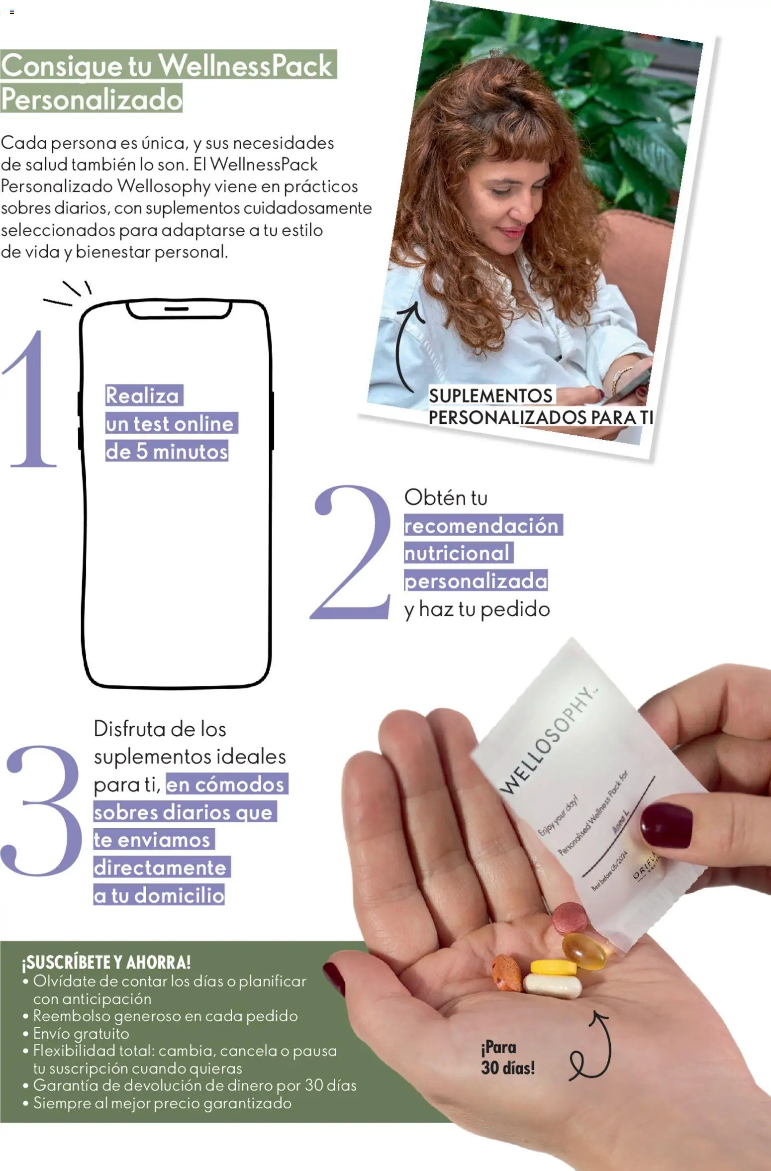 Oriflame - Nutrición personalizada │ válido desde el 09.02.2026 | Página: 2 | Productos: Té