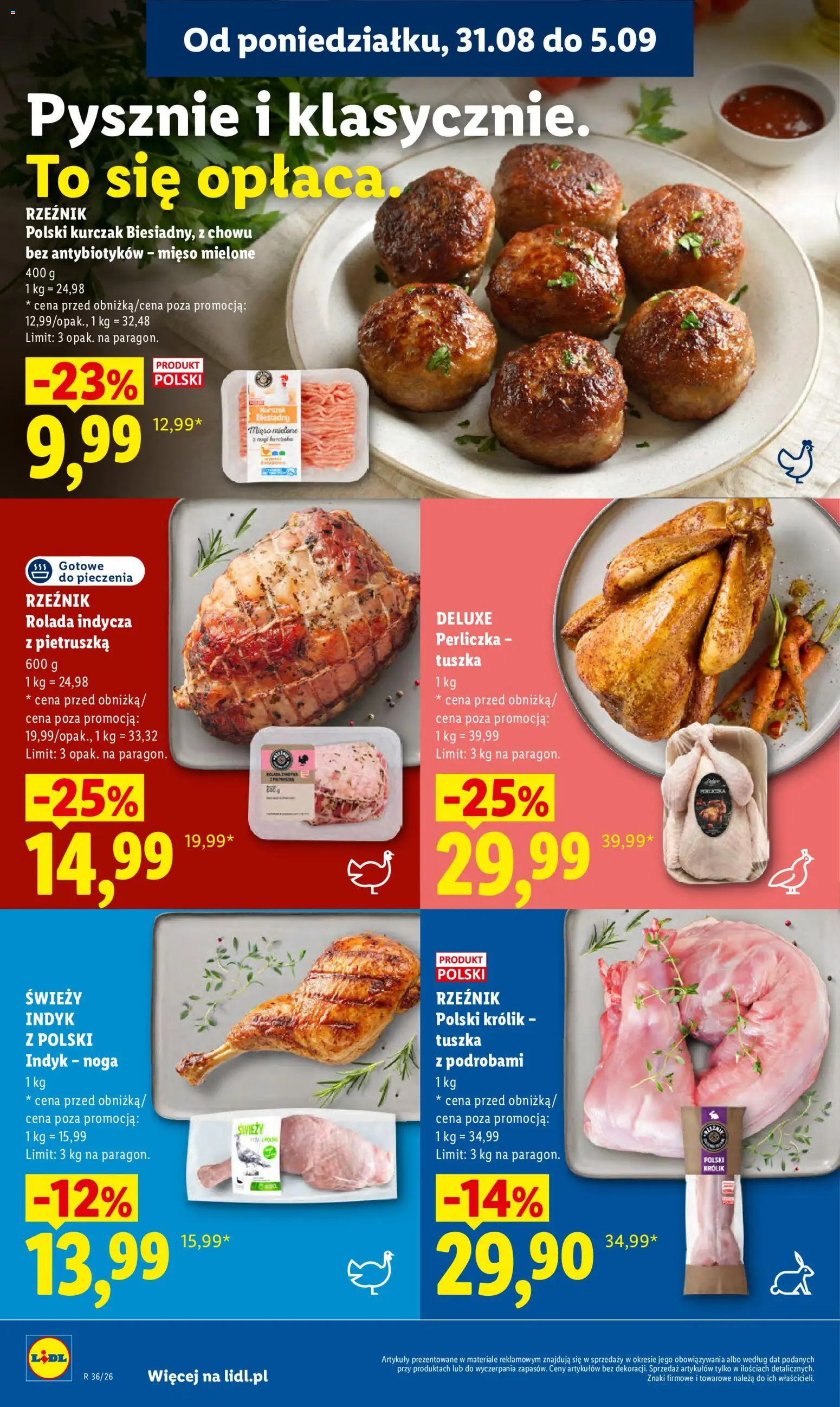 Lidl Polsko leták od 31.08.2026 | Strana: 50 | Produkty: Deluxe