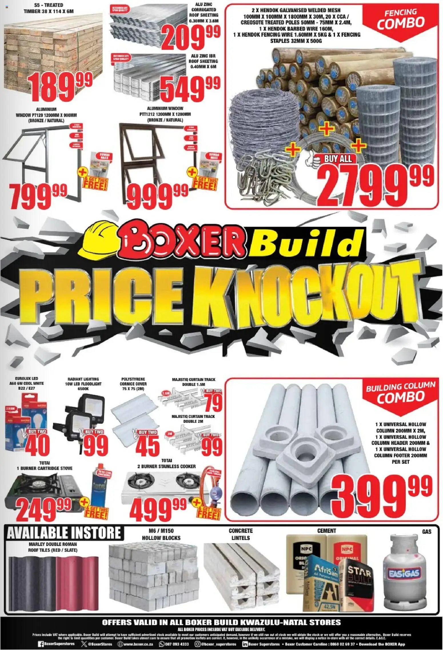 New Boxer catalogue – valid from 08.06.2026 | Page: 2 | Products: Cover, Cooker, Stock, Cement