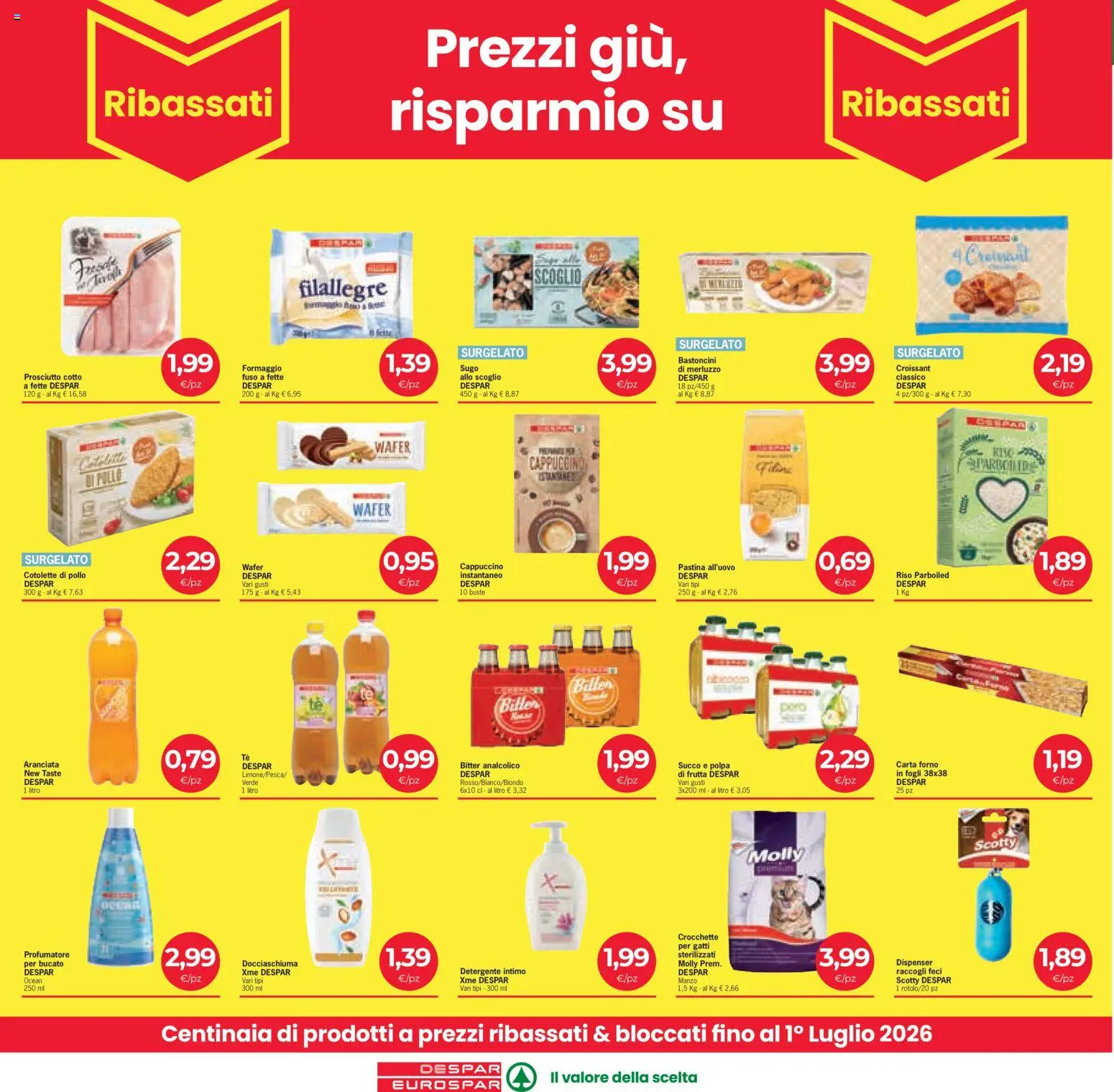Volantino Eurospar del 04.06.2026 | Pagina: 14 | Prodotti: Riso, Manzo, Frutta, Carta forno