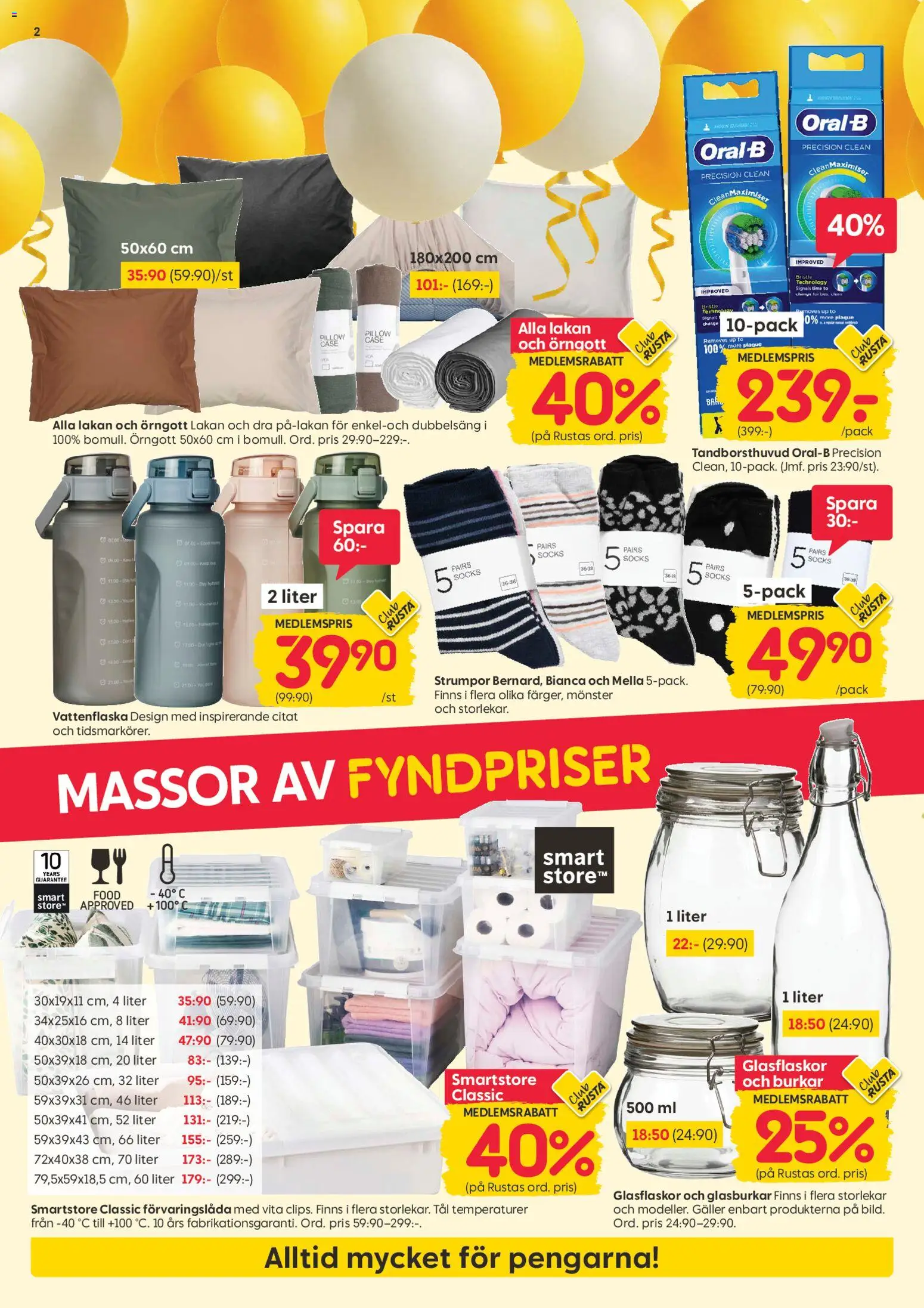 Rusta reklamblad aktuell från 24/08/2026 | Sida: 2