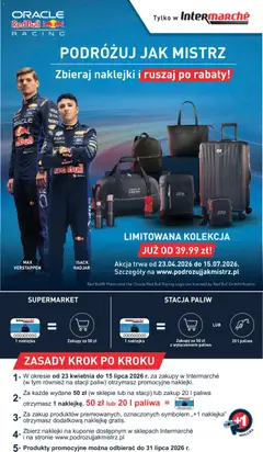Pogląd oferty "Intermarche gazetka" - ważna od 21.05.2026 | Strona: 10 | Produkty: Red bull, Naklejki